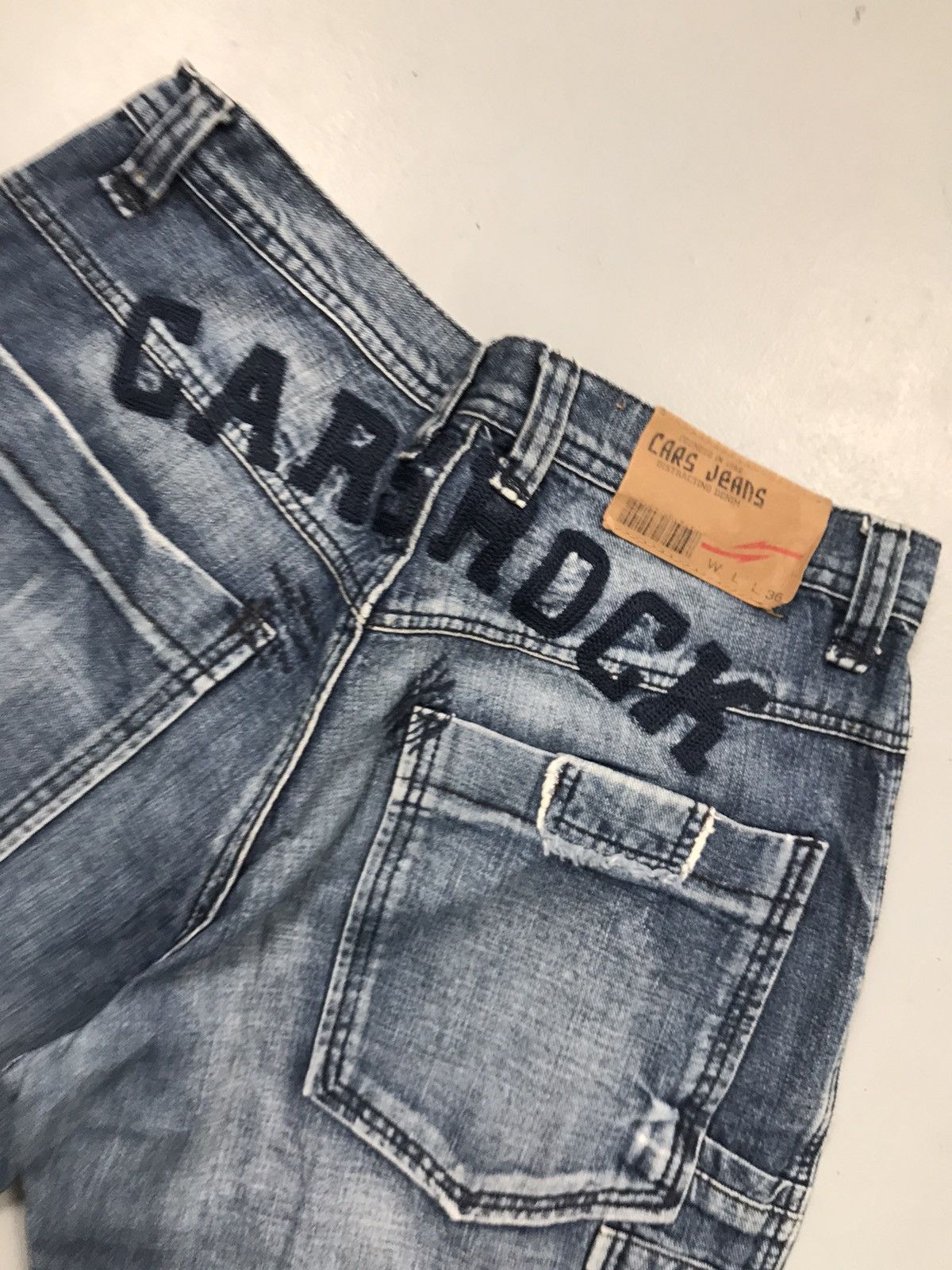 JNCO Vintage cars jeans prints denim Size US 34 / EU 50 - 13 Thumbnail