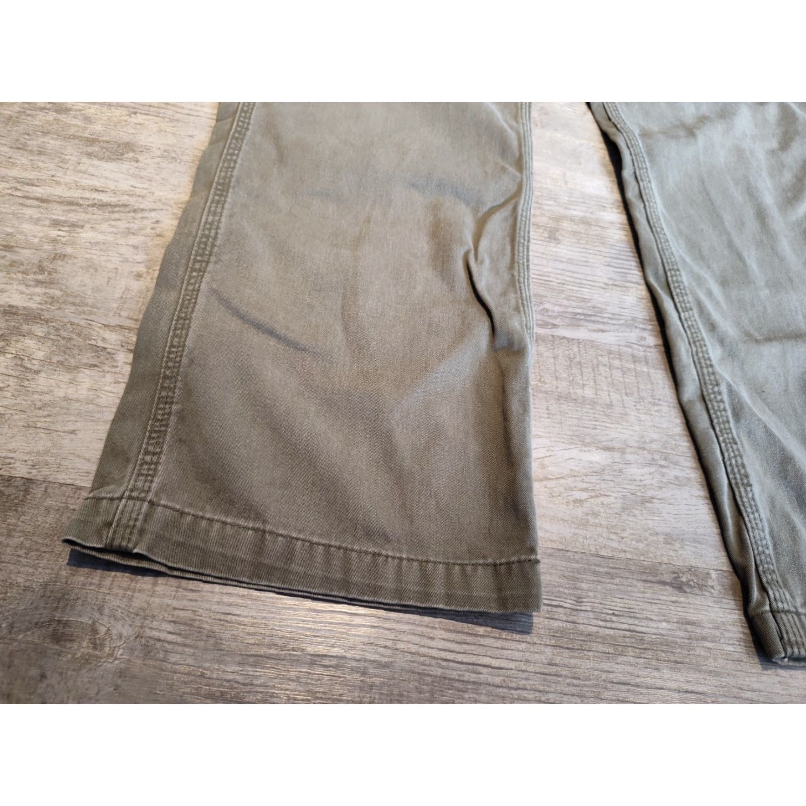 Carhartt VINTAGE Carhartt Pants Carpenter 40x30 Adult Green 90s Mens Relaxed Fit Workwear Carhartt B11 Size US 40 / EU 56 - 2 Thumbnail