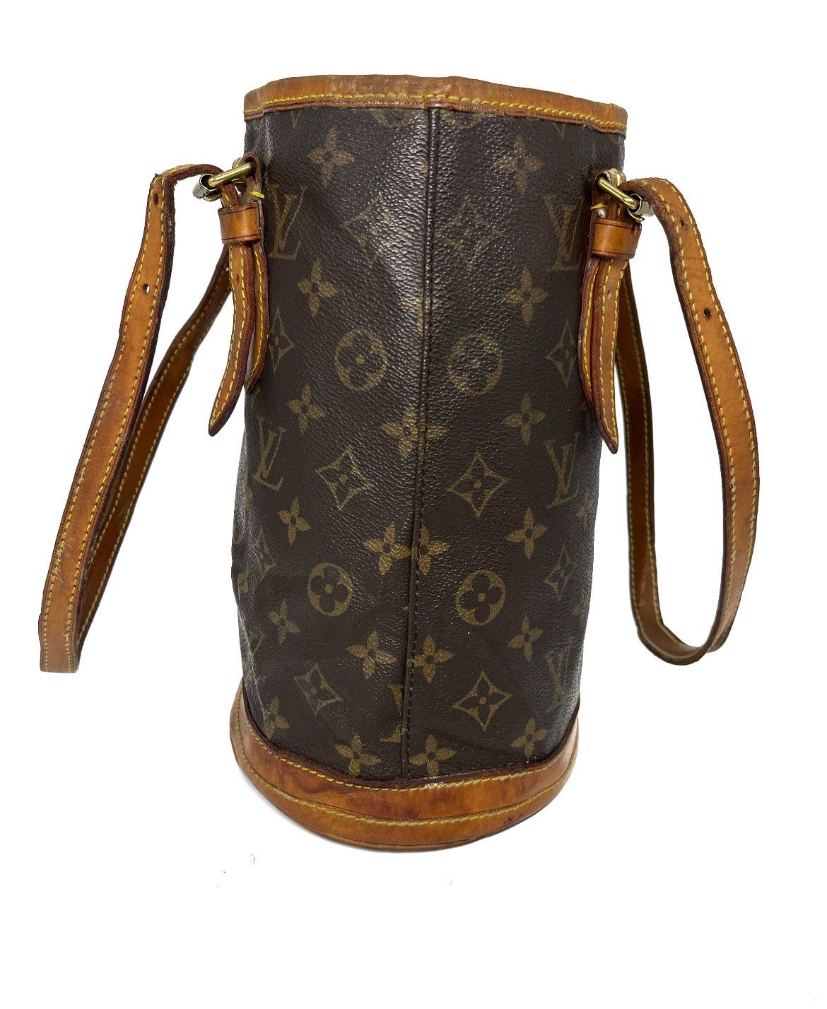 Louis Vuitton Authentic LOUIS VUITTON Bucket Bag Size ONE SIZE - 3 Thumbnail