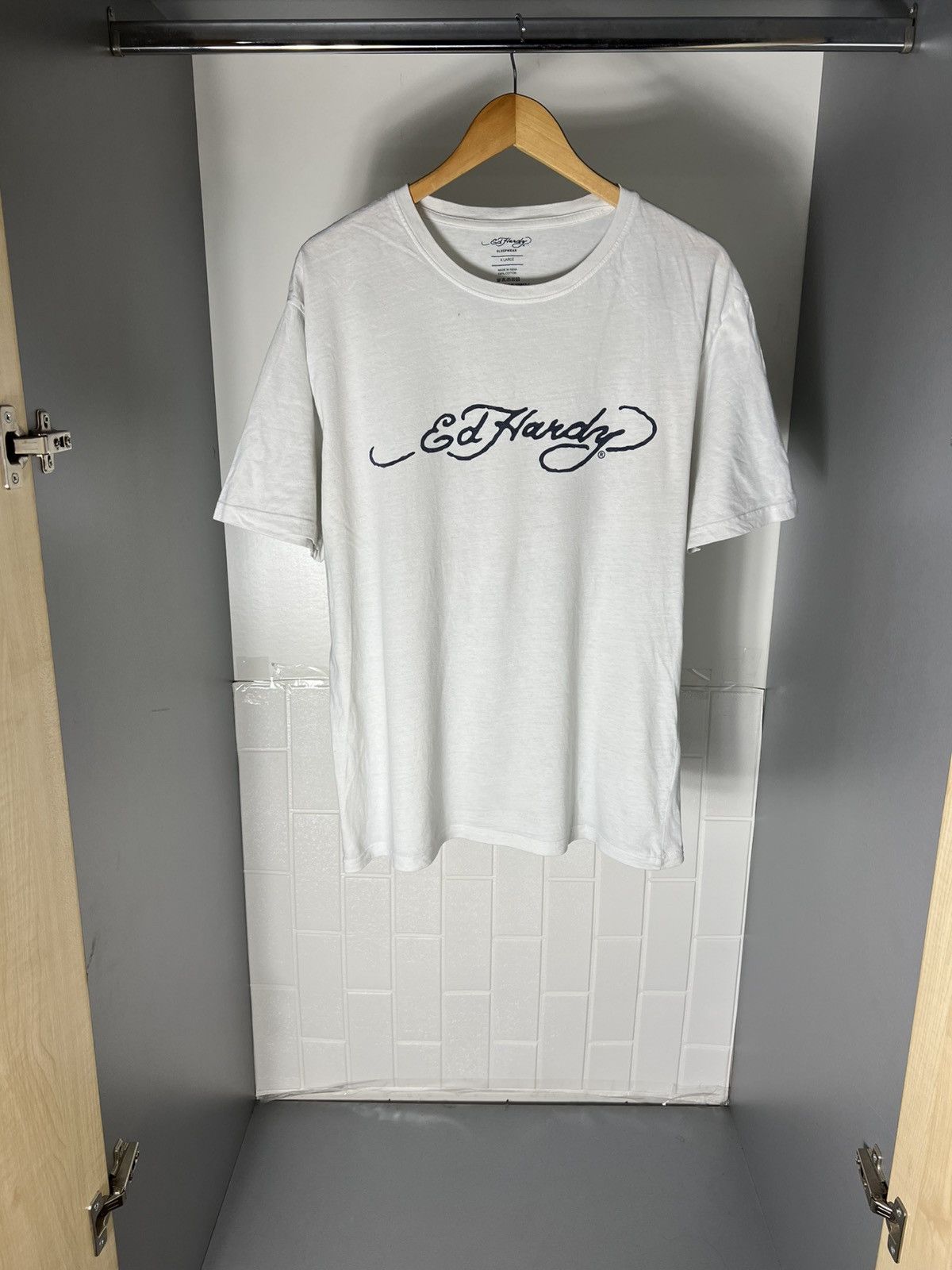 Ed Hardy VINTAGE ED HARDY BY CHRISTIAN AUDIGIER DESIGNER Y2K 90s SK8 Size US XL / EU 56 / 4 - 1 Thumbnail