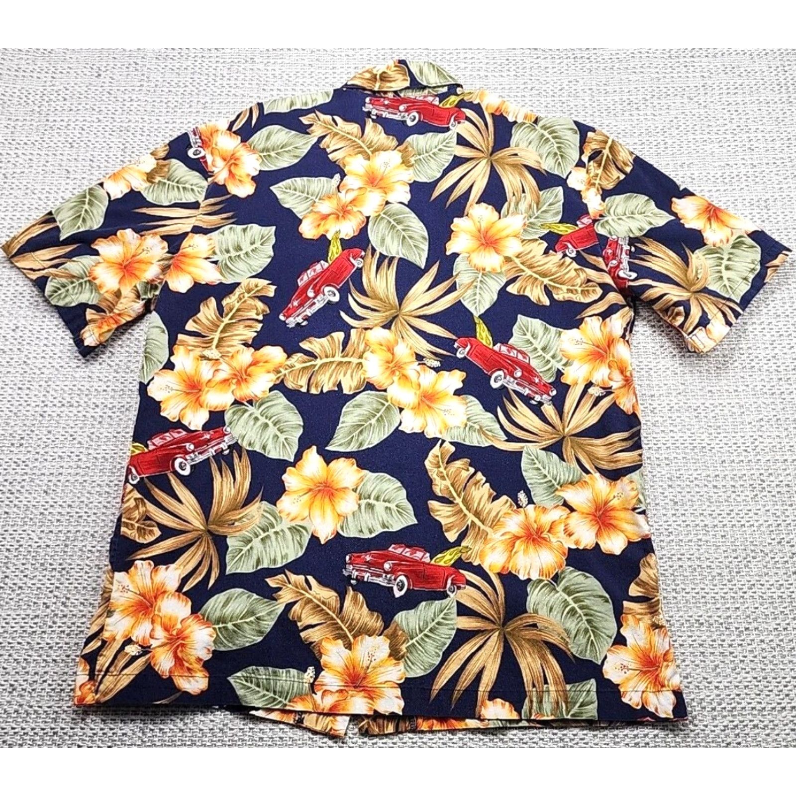 Vintage VINTAGE Alan Stuart Hawaiian Shirt Mens L Button Up Short Sleeve Floral USA Made Size US L / EU 52-54 / 3 - 5 Thumbnail