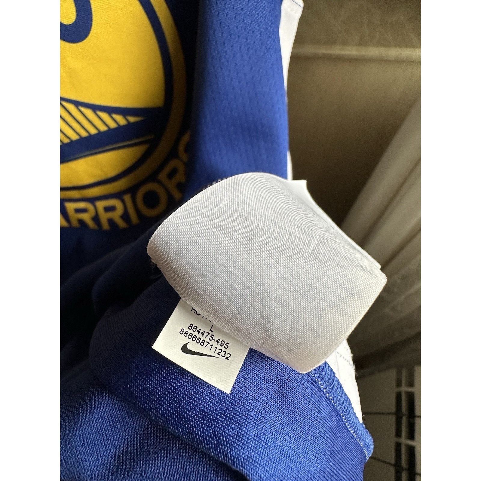 Nike Mens Nike Nba Golden State Warriors Stephen Curry Basketball Size US L / EU 52-54 / 3 - 12 Thumbnail