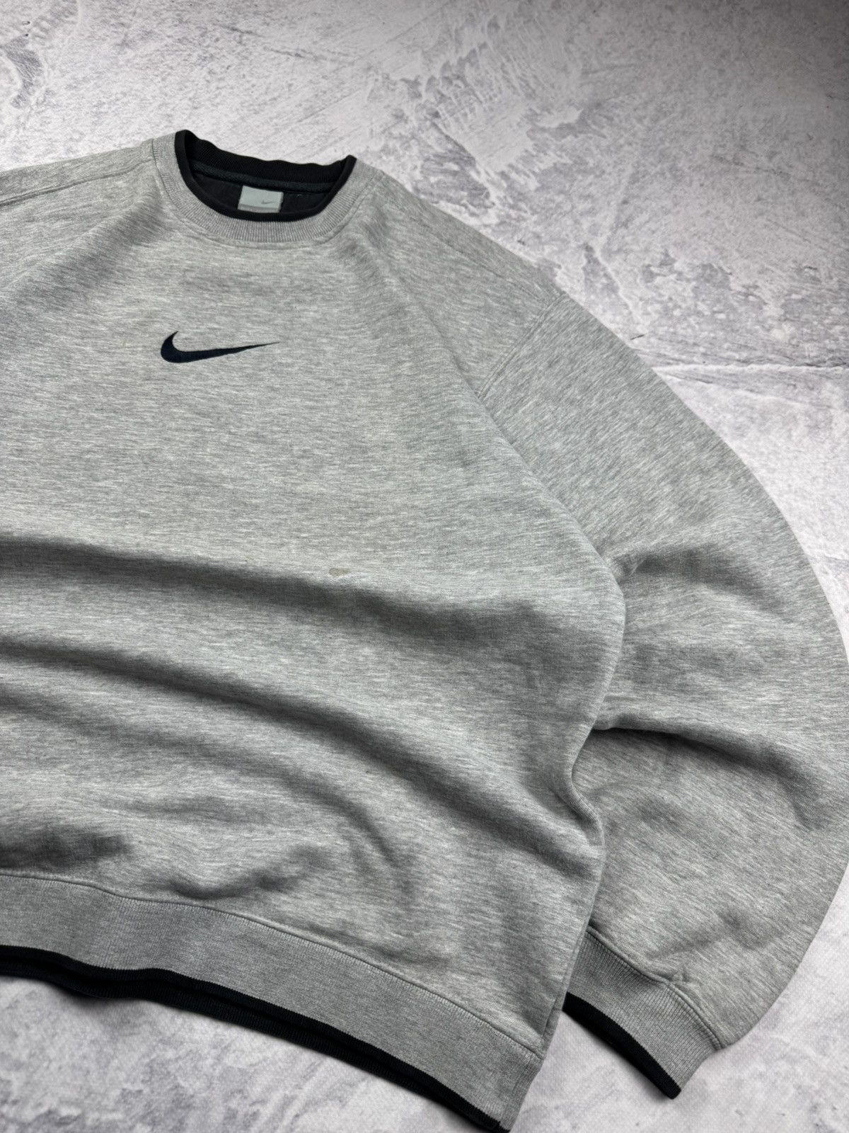 Nike × Vintage NIKE VINTAGE CENTER LOGO OVERSIZE BOXY SWEATSHIRT Size US L / EU 52-54 / 3 - 4 Thumbnail
