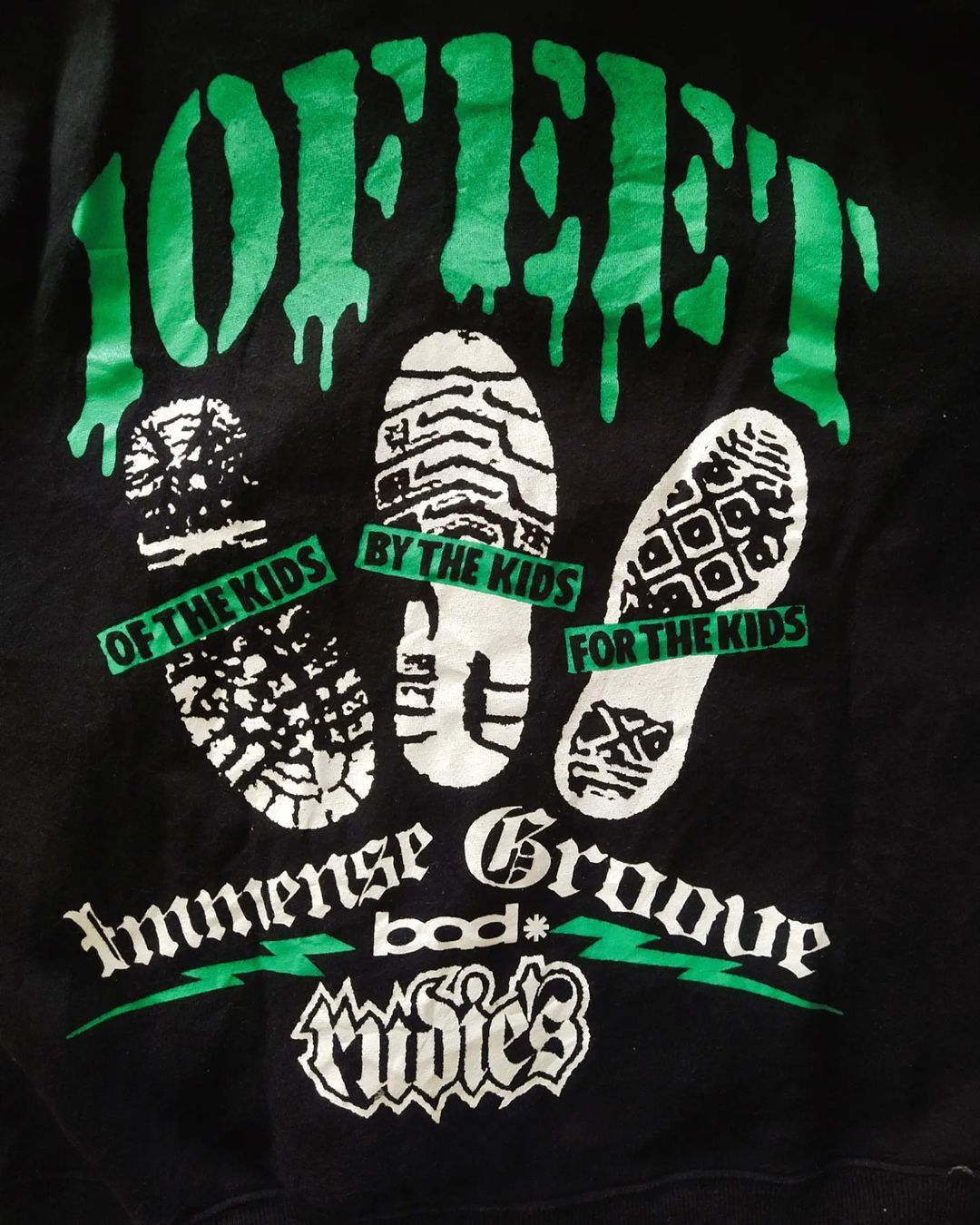 Band Tees × Japanese Brand 10-Feet x Rudies Immense Groove Band Hoodie Size US S / EU 44-46 / 1 - 2 Thumbnail