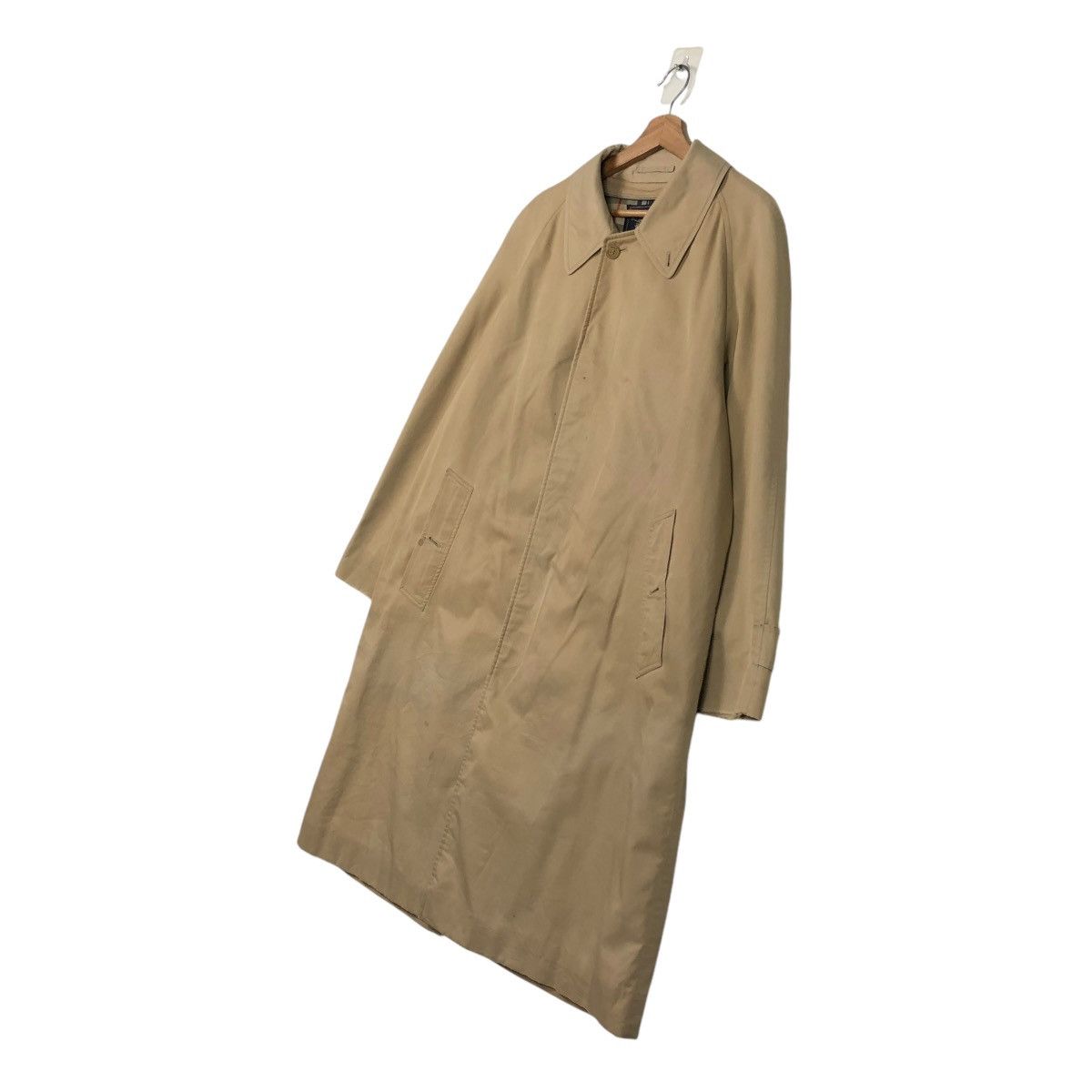 Burberry × Vintage 🔥VINTAGE LONG JACKET BURBERRYS NOVA CHECK BLANKET LINING Size US M / EU 48-50 / 2 - 3 Thumbnail
