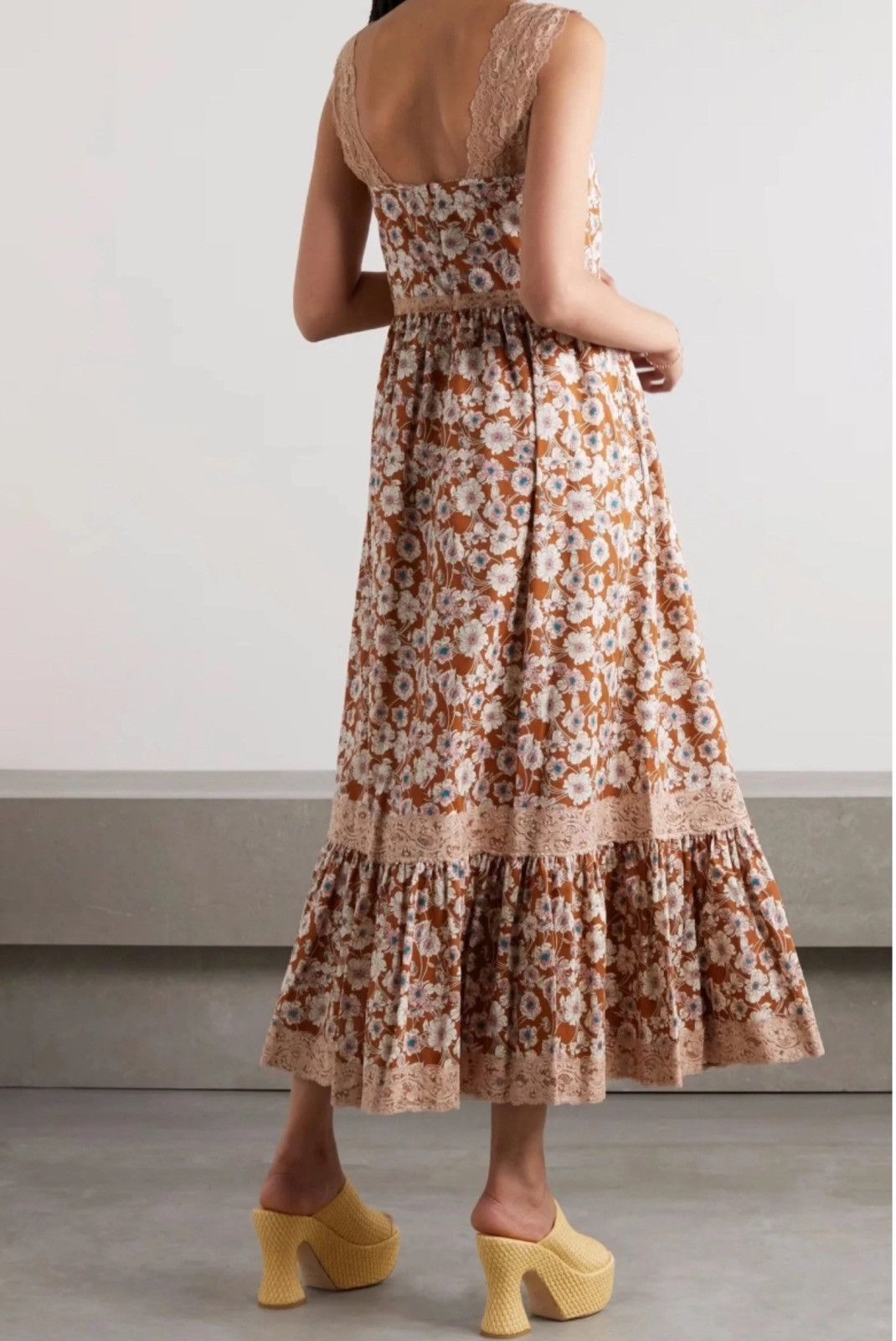 Gucci GUCCI Silk maxi dress Size S / US 4 / IT 40 - 9 Thumbnail