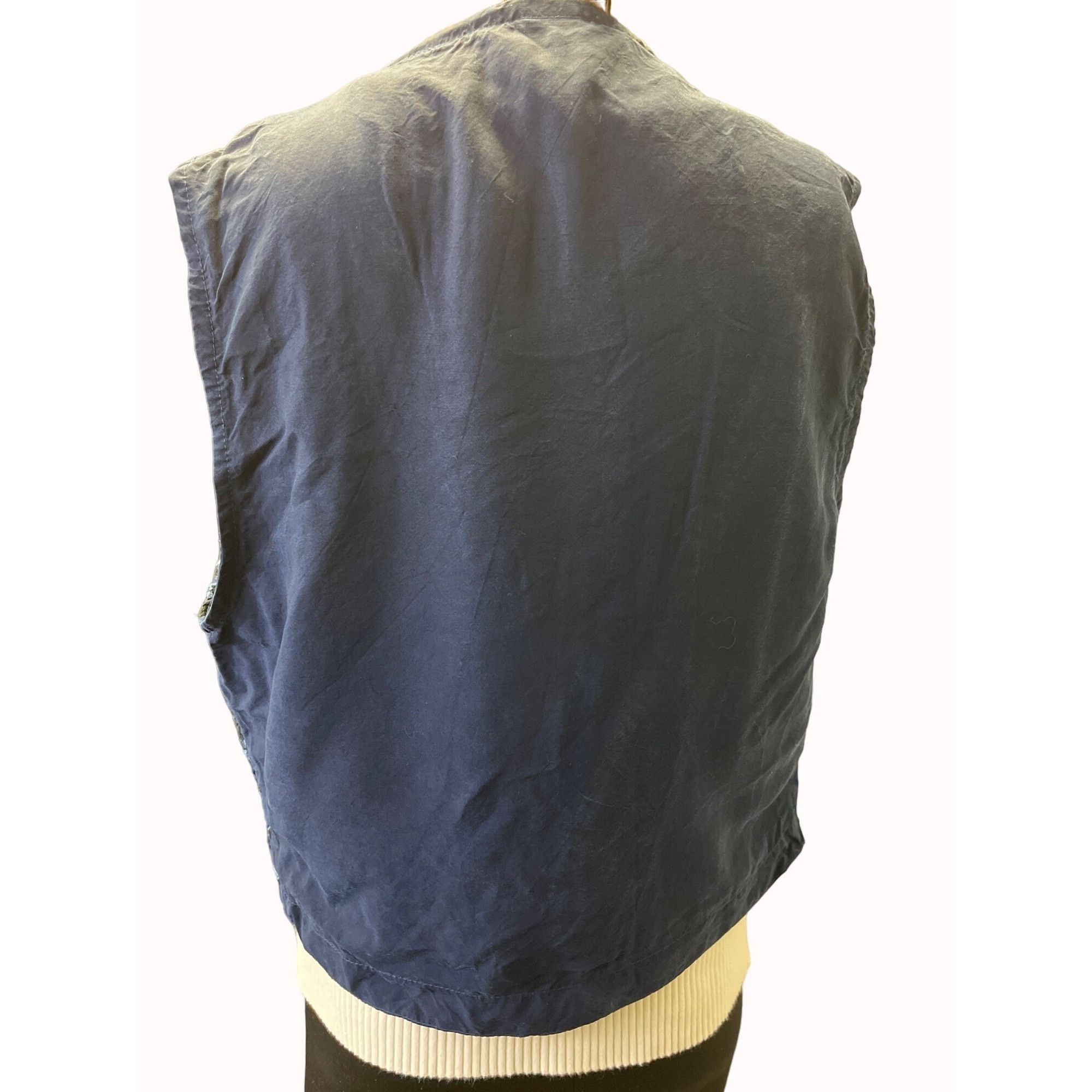 Other Saddle Ridge Vintage Collection Women's Navy Blue Vest Size Size M / US 6-8 / IT 42-44 - 2 Thumbnail