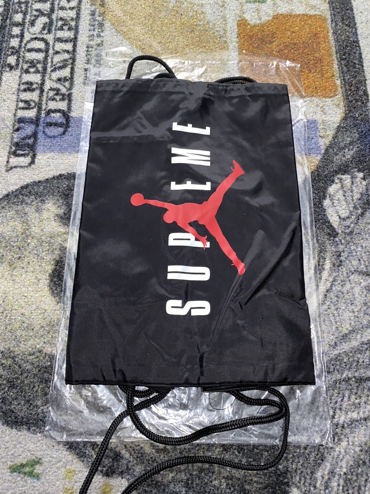 Air jordan drawstring bag clearance