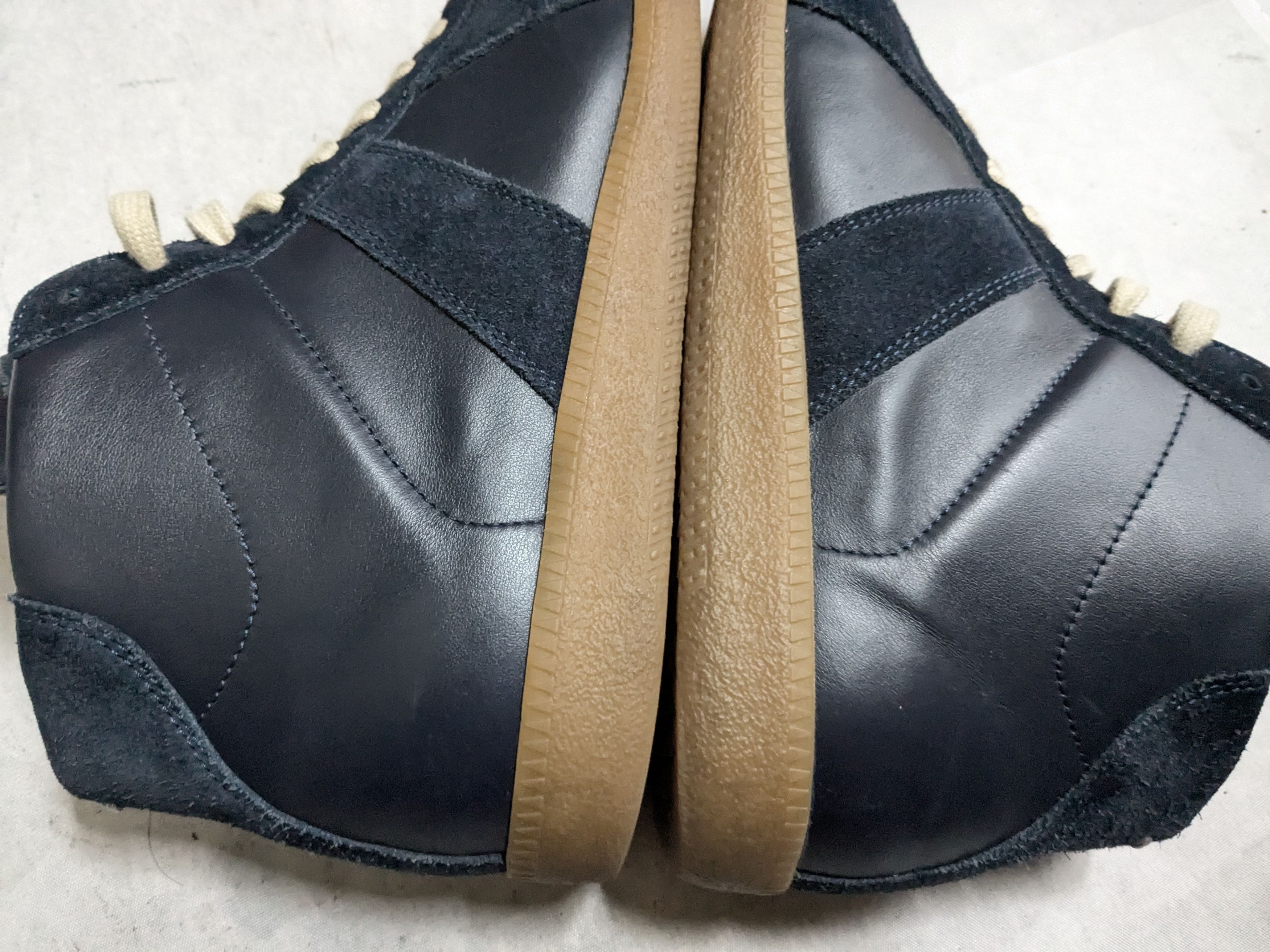 Maison Margiela Maison Margiela GAT Replica Navy Blue 9 42 High Tops Size US 13 / EU 46 - 9 Thumbnail