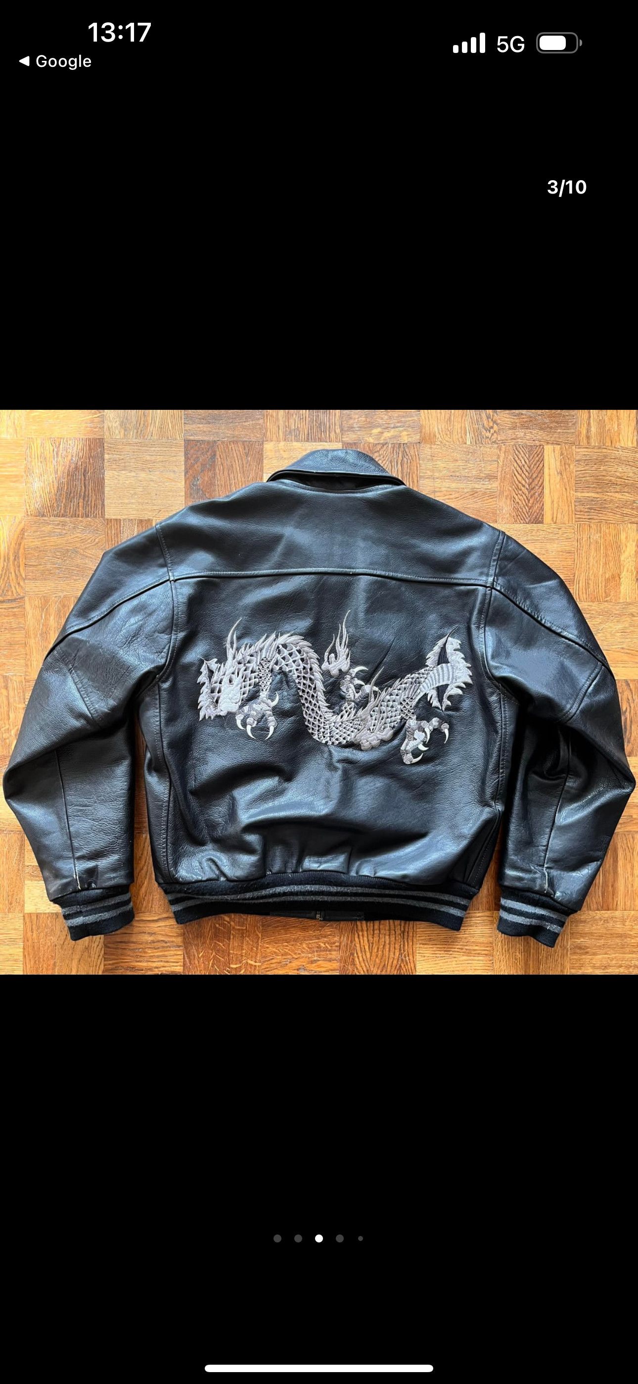 Other Redskins Leather Jacket dragon Size US M / EU 48-50 / 2 - 4 Thumbnail