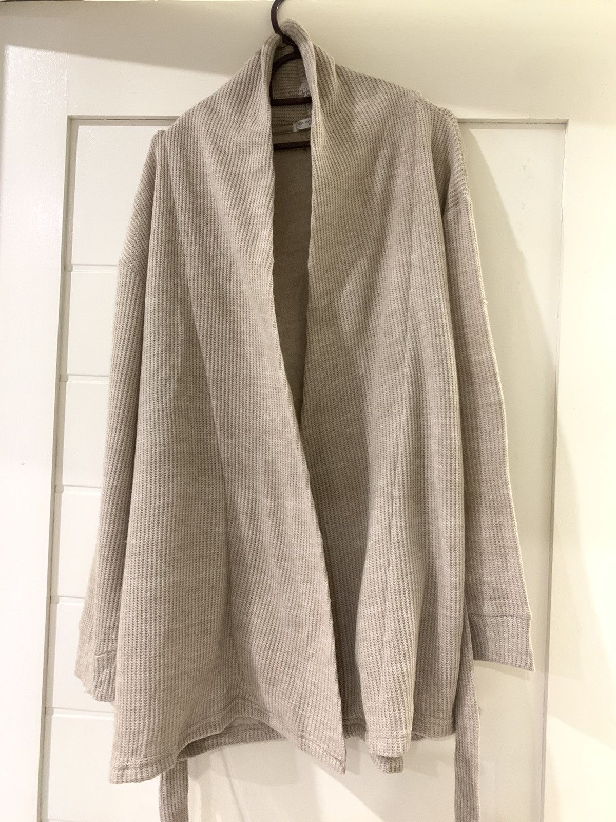 Aran Isles Knitwear × Japanese Brand × Vintage Cardigan Kimono Knit Japanese Brand Glacier x Vintage Size M / US 6-8 / IT 42-44 - 1 Thumbnail