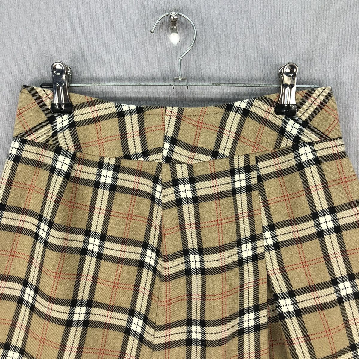 Japanese Brand The Bad And The Beautiful Nova Check Mini Skirts Size 24" / US 00 / IT 34 - 4 Thumbnail
