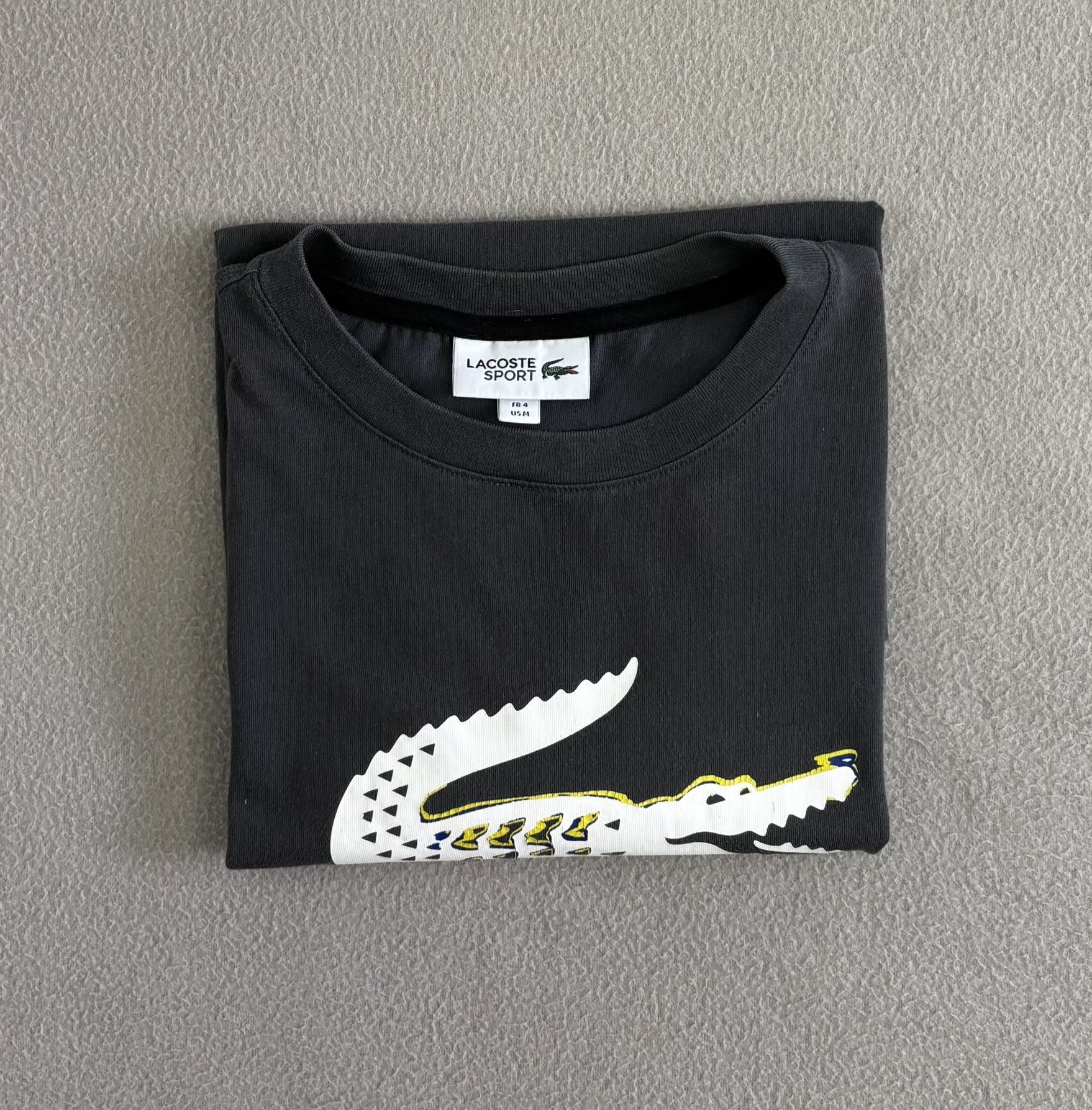 Lacoste Lacoste Sport T-Shirt Big Central Logo Medium Size US M / EU 48-50 / 2 - 17 Thumbnail