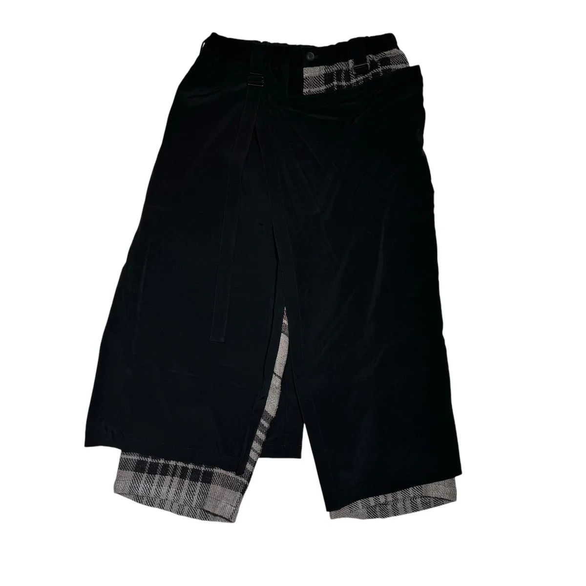 YOHJI YAMAMOTO 20AW double wrap blood wide pants