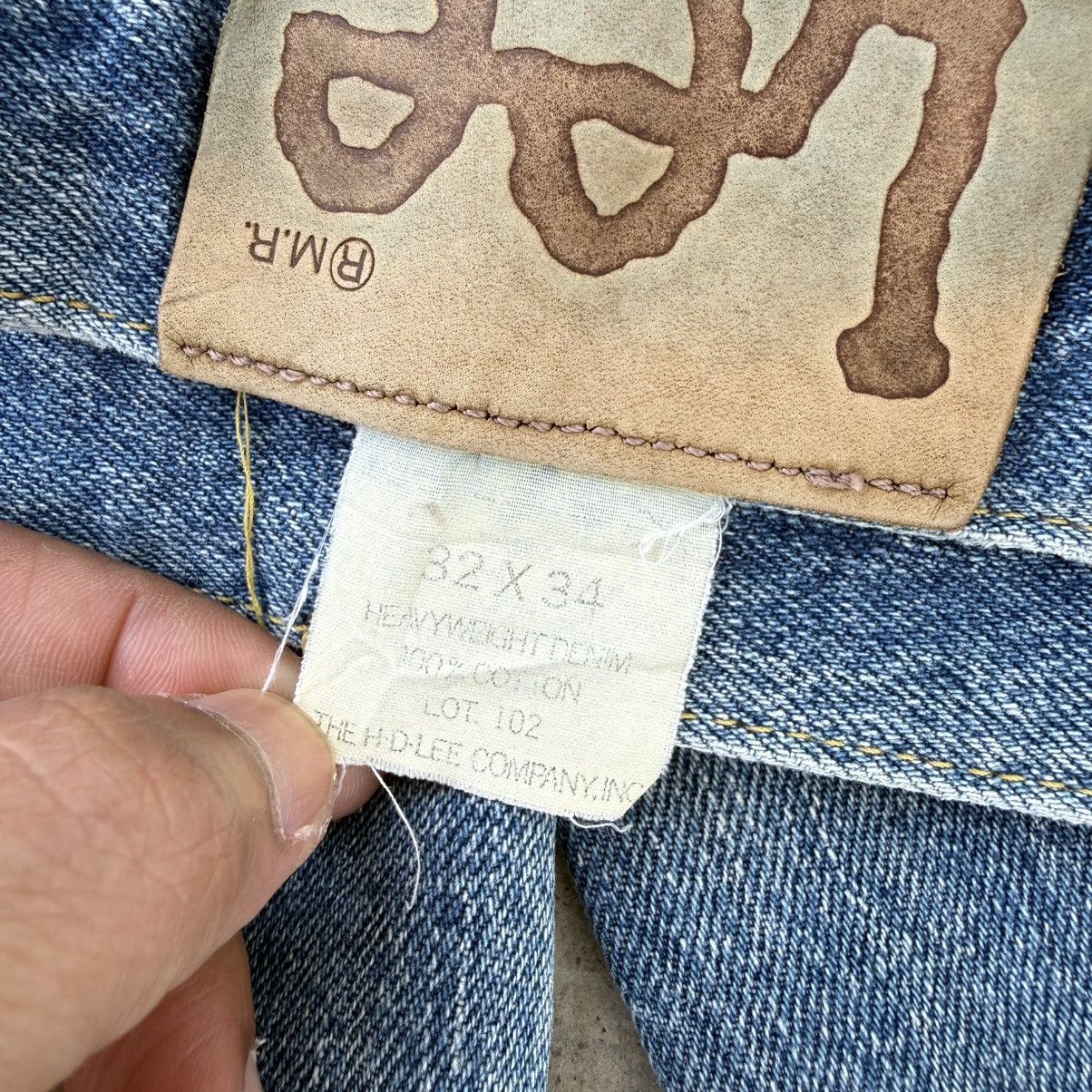 Lee W32 Vintage Lee Flare Denim Faded Jean Pants Size US 32 / EU 48 - 15 Thumbnail