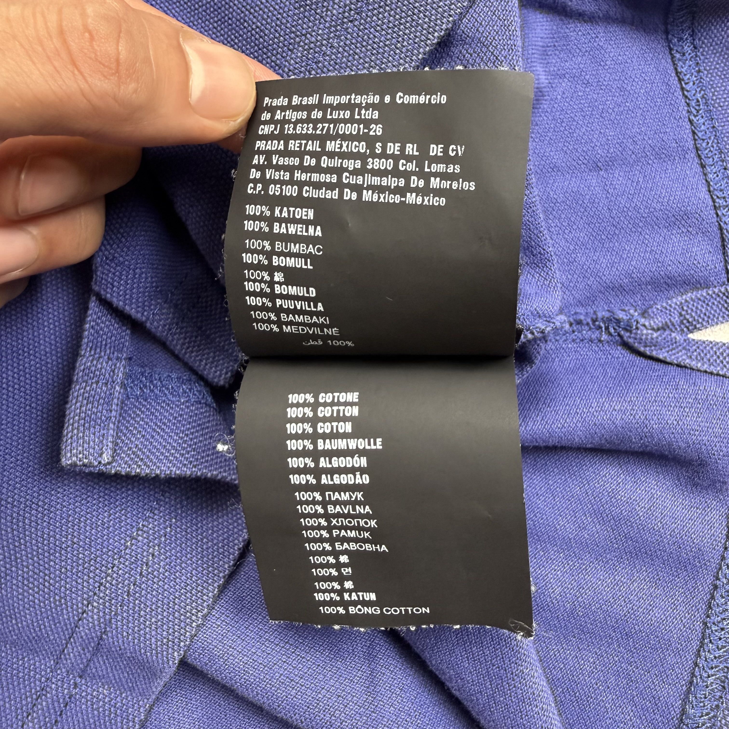 Prada Prada Polo Shirt Size US M / EU 48-50 / 2 - 8 Thumbnail
