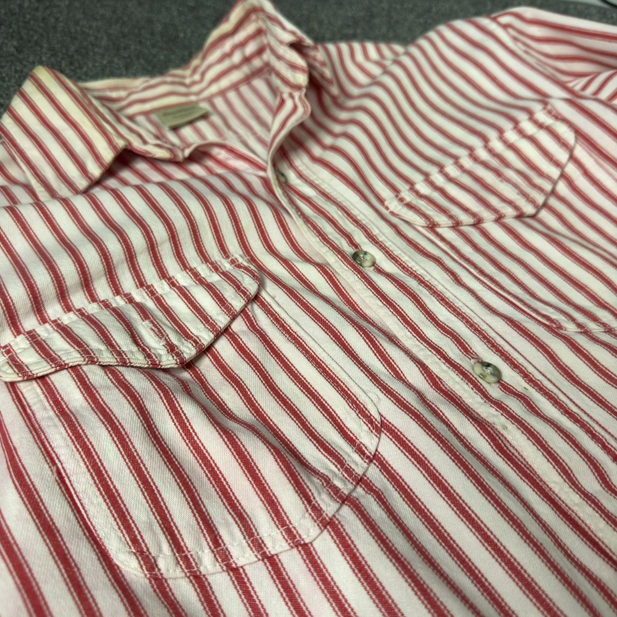 Oshkosh 🔥🇺🇸Vintage 80s Striped Cotton Button Down Double Chest Pocket Size US L / EU 52-54 / 3 - 7 Thumbnail