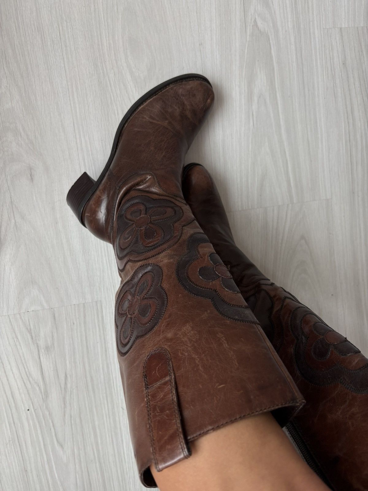 Vintage Vintage cowboy boots Size US 8 / IT 38 - 5 Thumbnail