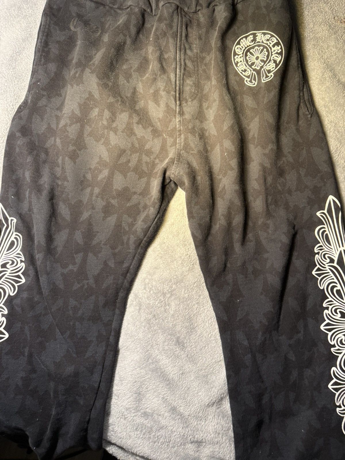 Chrome Hearts Chrome Hearts Cemetery Sweatpants Size L Size US 33 - 9 Thumbnail
