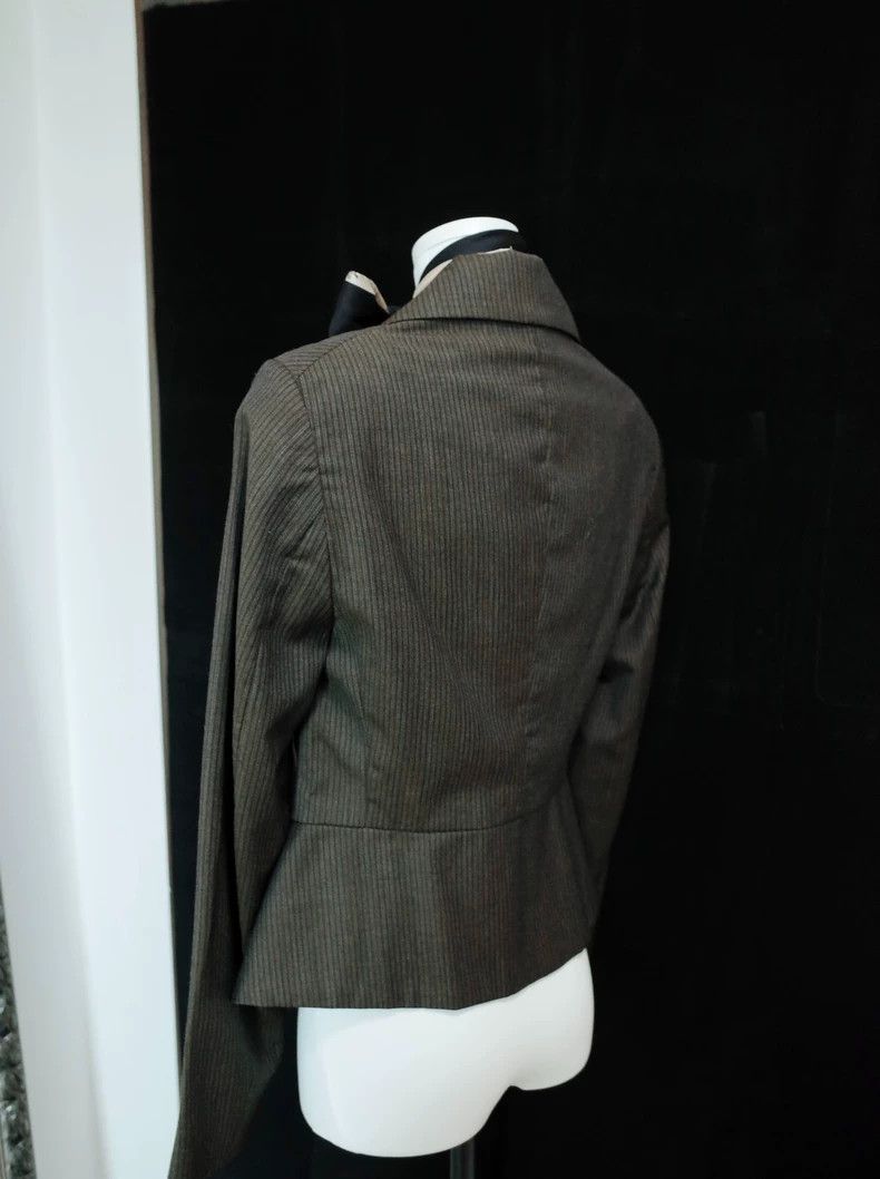 Vivienne Westwood Vivienne Westwood Straightened crease collar wool suit jac Size XS / US 0-2 / IT 36-38 - 3 Thumbnail