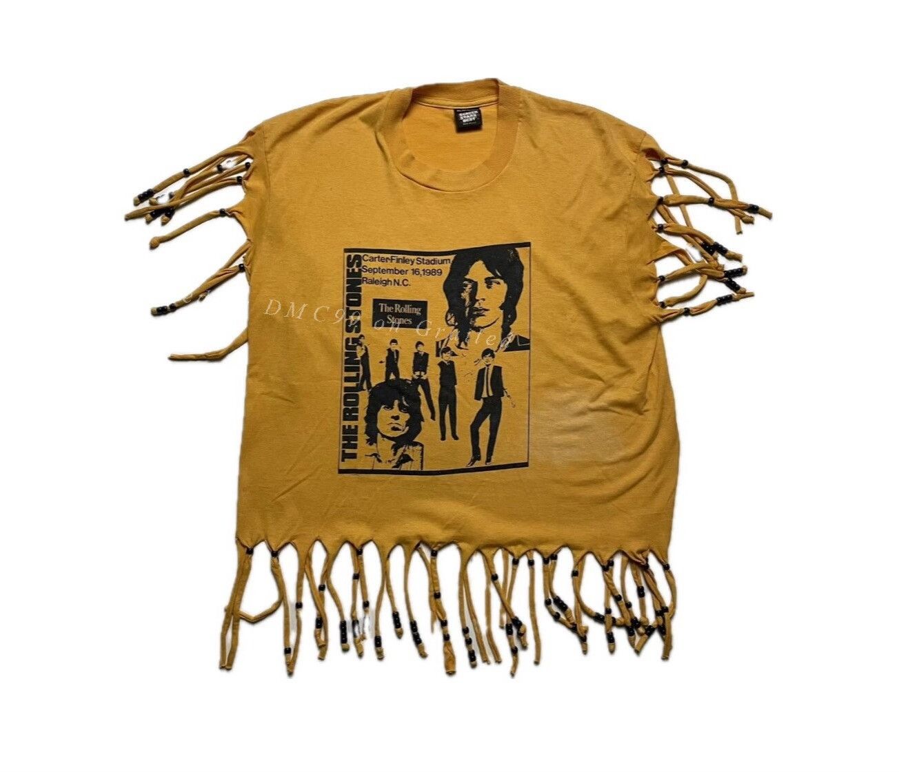 Vintage Vintage 1989 Rolling Stones Band Tee Size US M / EU 48-50 / 2 - 1 Thumbnail