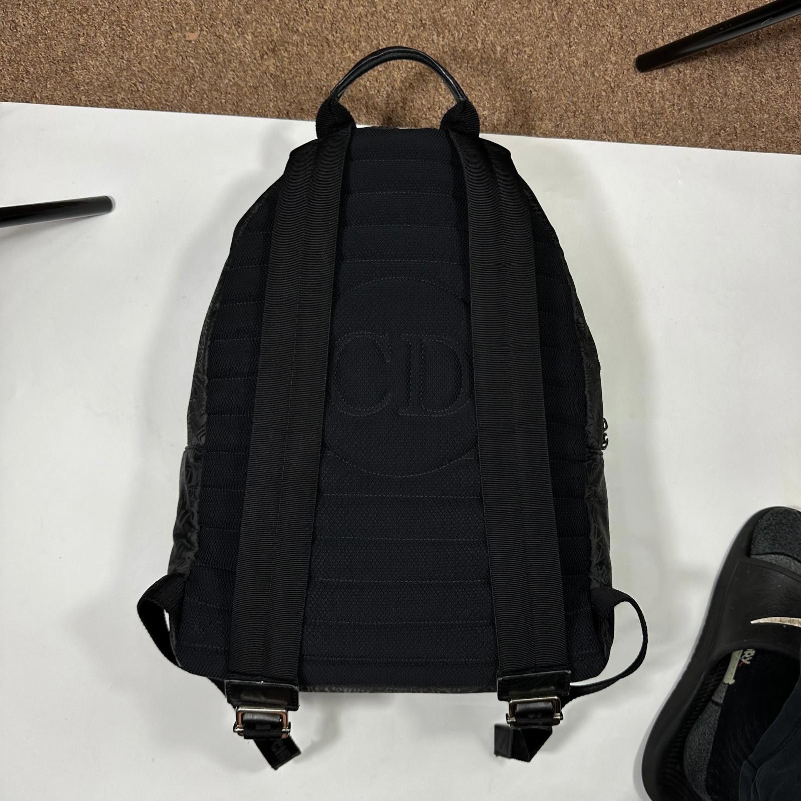 Dior Dior x Stussy 2020 Riders Monogram Logo Nylon Backpack Size ONE SIZE - 7 Thumbnail