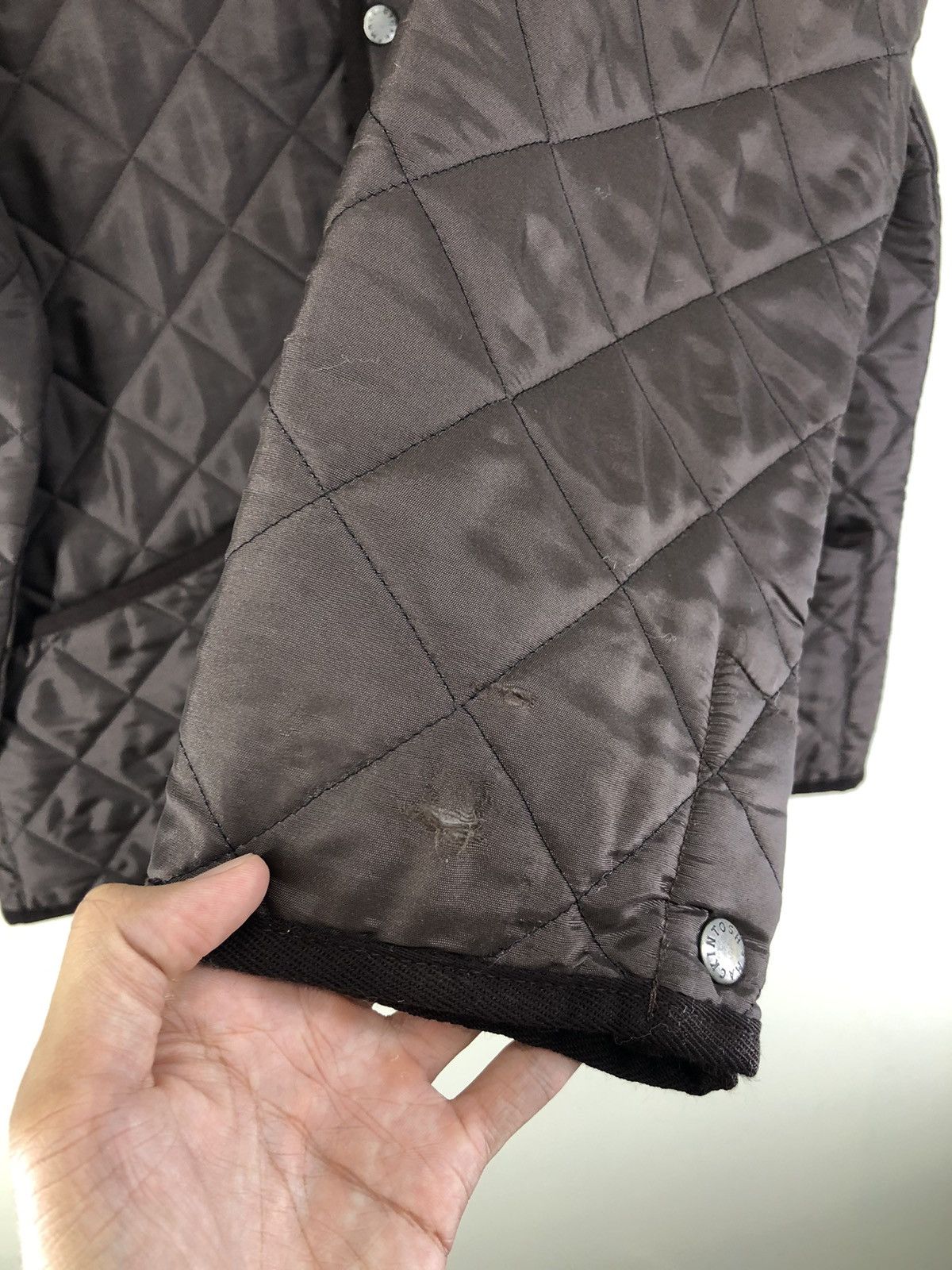 Mackintosh Vintage Mackintosh Quilted Long Jacket Size US L / EU 52-54 / 3 - 7 Thumbnail