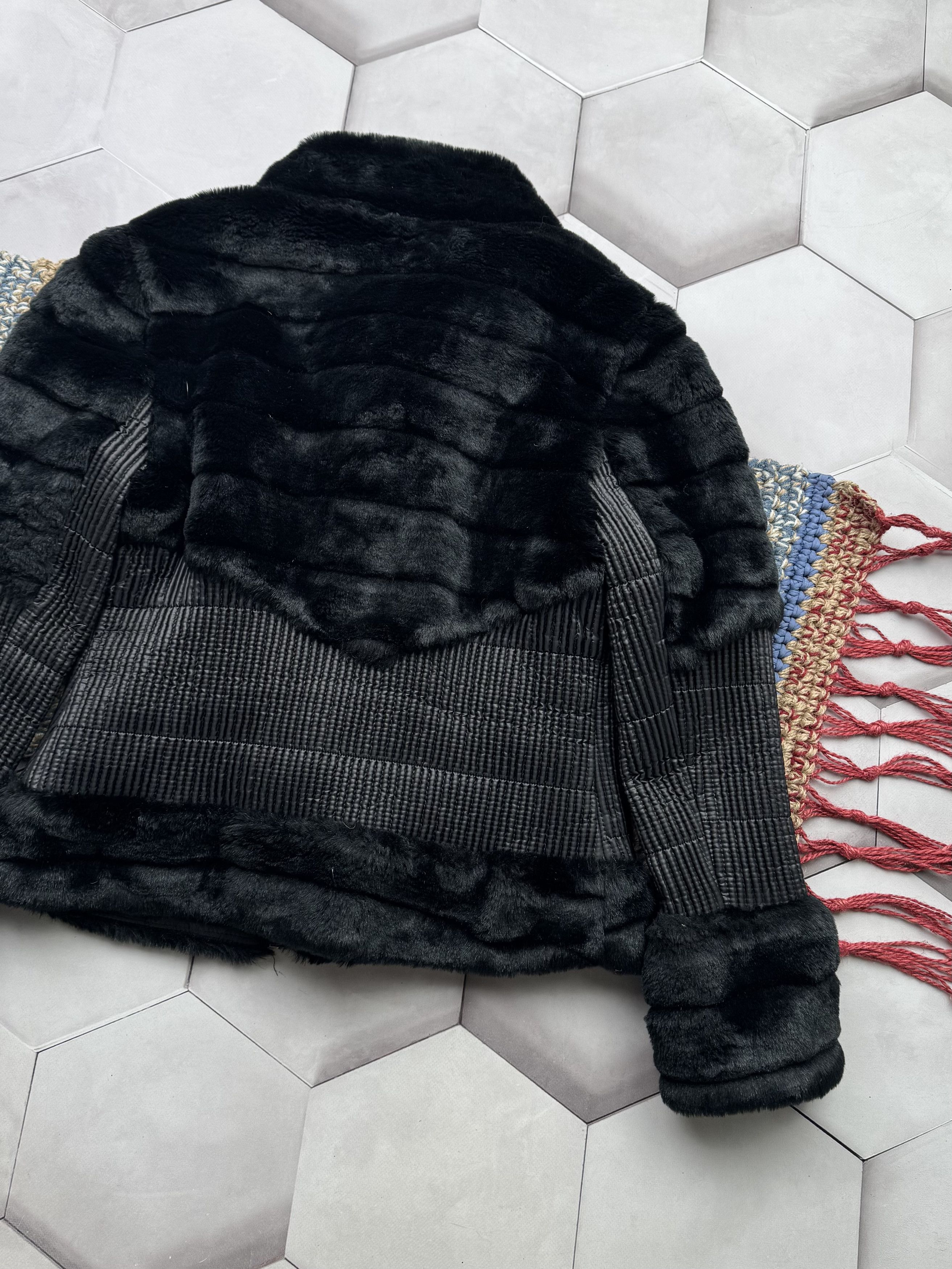 Japanese Brand Vintage Cropped Faux Fur Jacket Size M / US 6-8 / IT 42-44 - 9 Thumbnail