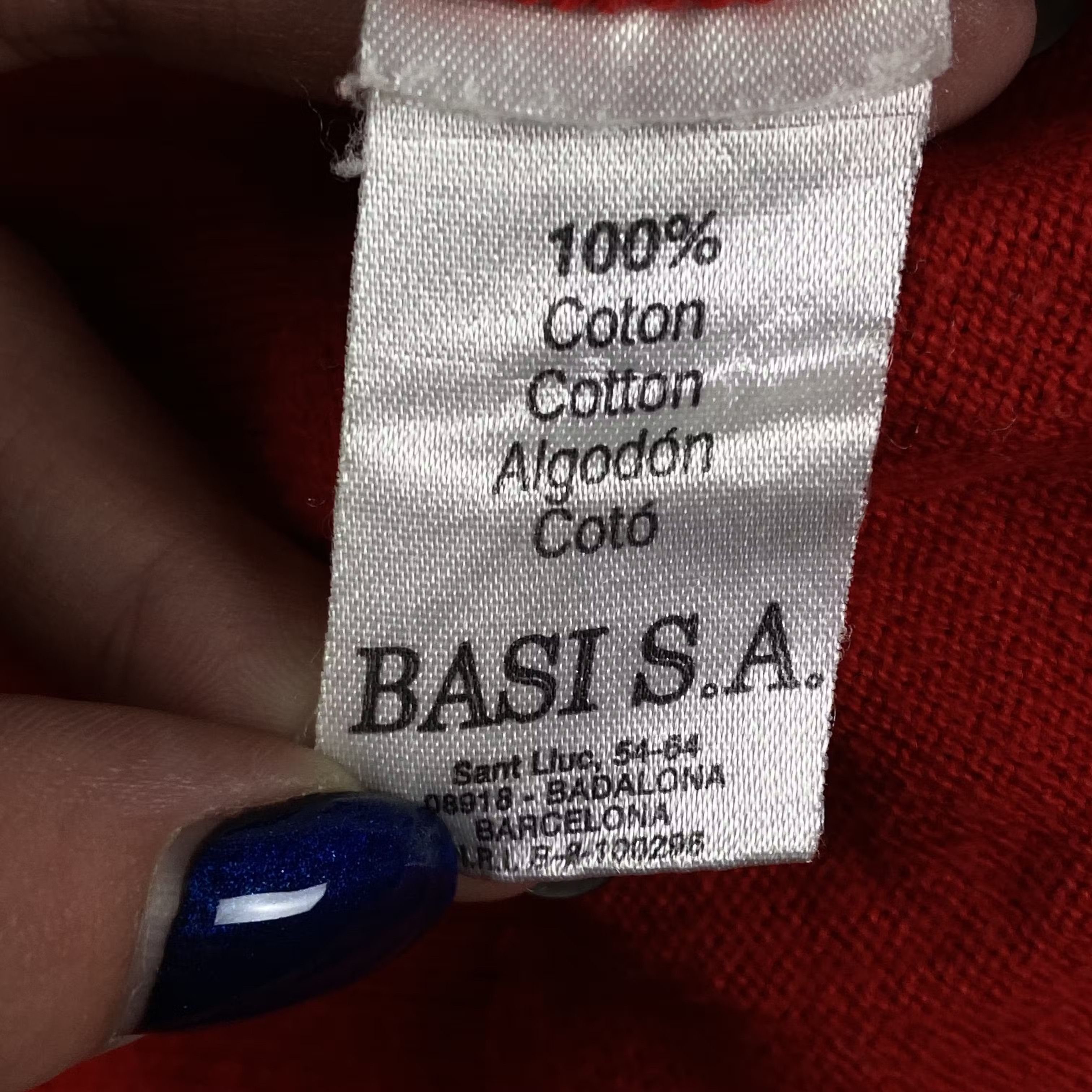 Lacoste × Vintage Mens Jumper Lacoste Vintage V Neck Size L Size US L / EU 52-54 / 3 - 5 Thumbnail