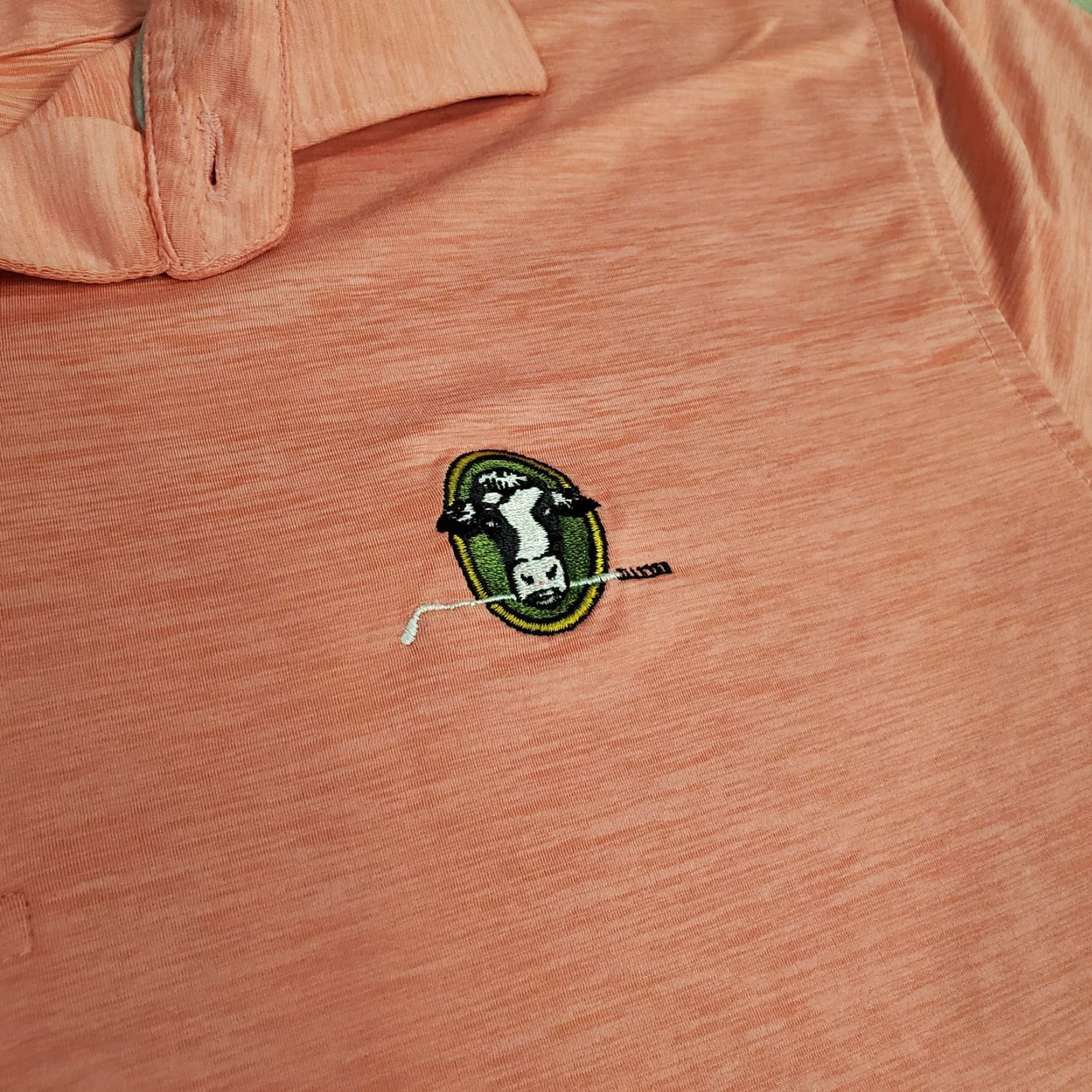 johnnie-O johnnie-O Polo Shirt Mens M Red Performance Stretch Collared Shirt Polo Logo Breathable Casual Golf Size US M / EU 48-50 / 2 - 3 Thumbnail