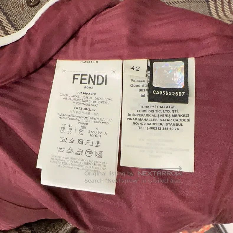 Fendi Fendi Show model blazer Size S / US 4 / IT 40 - 8 Thumbnail