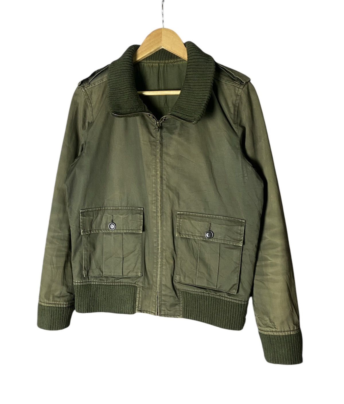 Japanese Brand Rare 🌟 Ships Jet Blue Military Deck Jacket Size US M / EU 48-50 / 2 - 2 Thumbnail