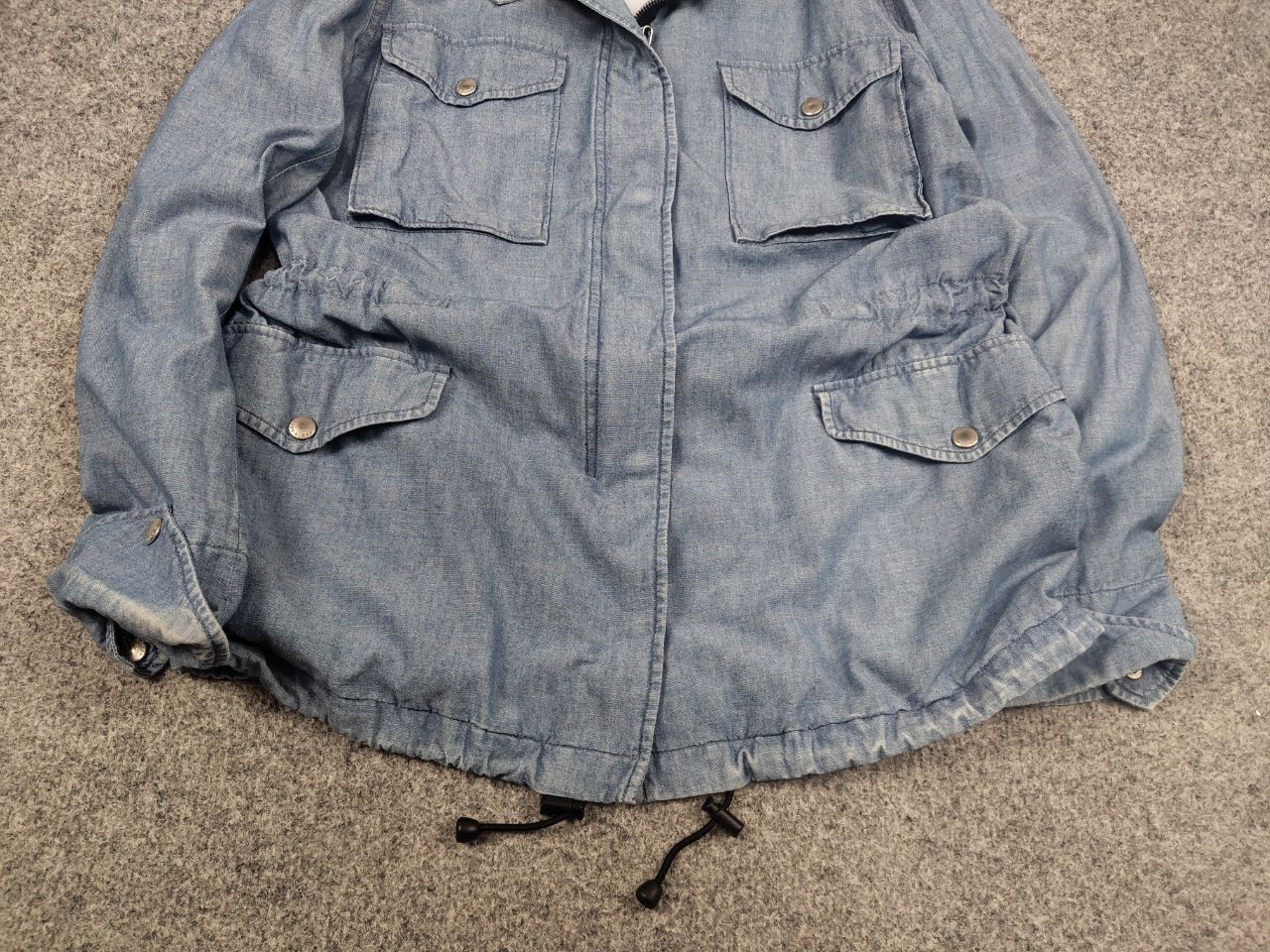 Rag & Bone Rag & Bone USA Design Canvas Light Pocket Military Jacket Size L / US 10 / IT 46 - 5 Thumbnail