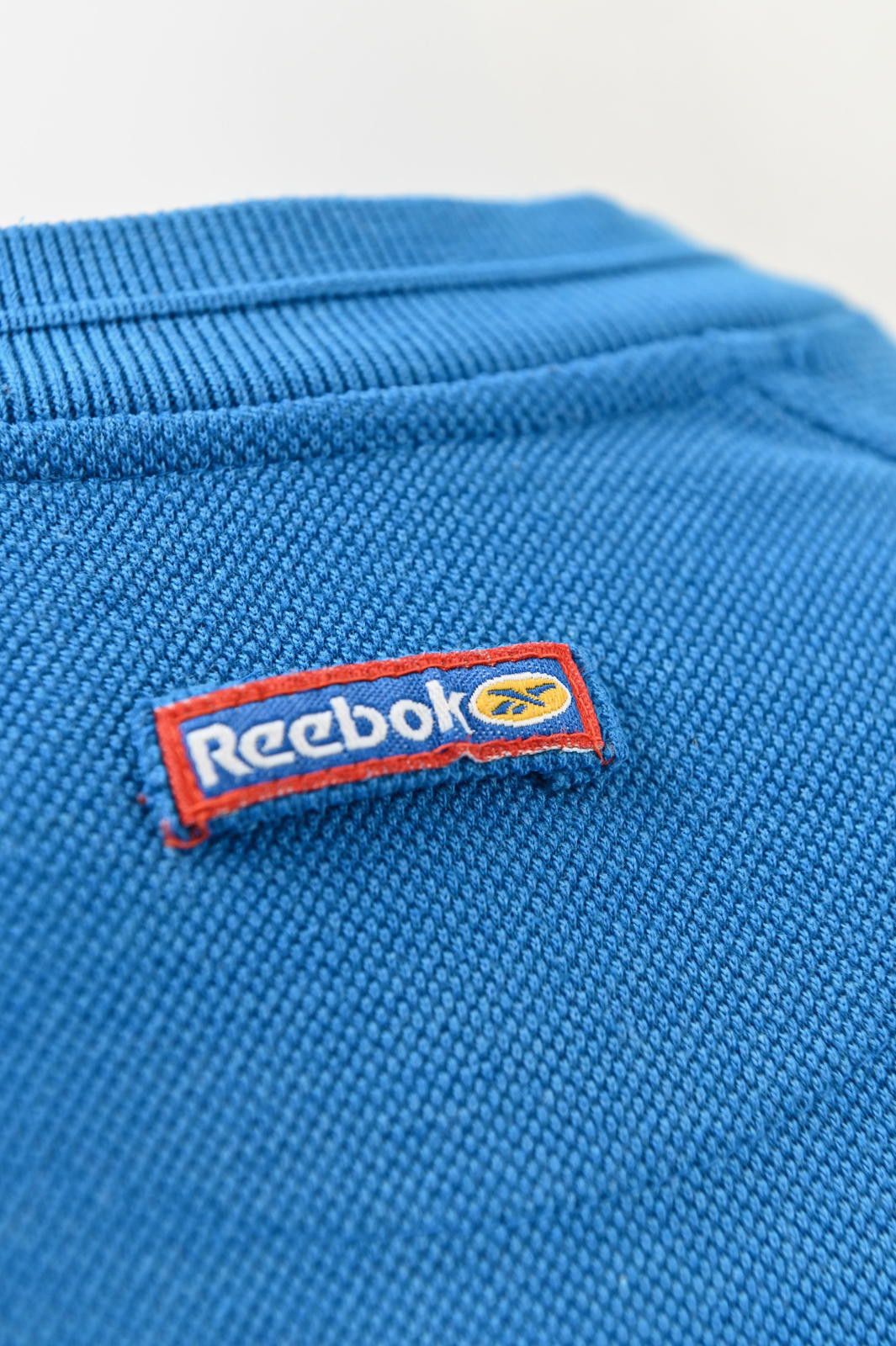 Reebok Reebok Vintage Blue Sweatshirt Spellout Logo Womens Size 12 Size M / US 6-8 / IT 42-44 - 6 Thumbnail