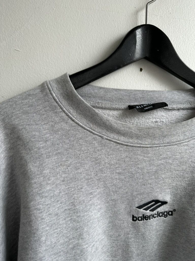 Balenciaga Balenciaga Sporty B Oversize Crewneck Sweatshirt Size US L / EU 52-54 / 3 - 2 Thumbnail