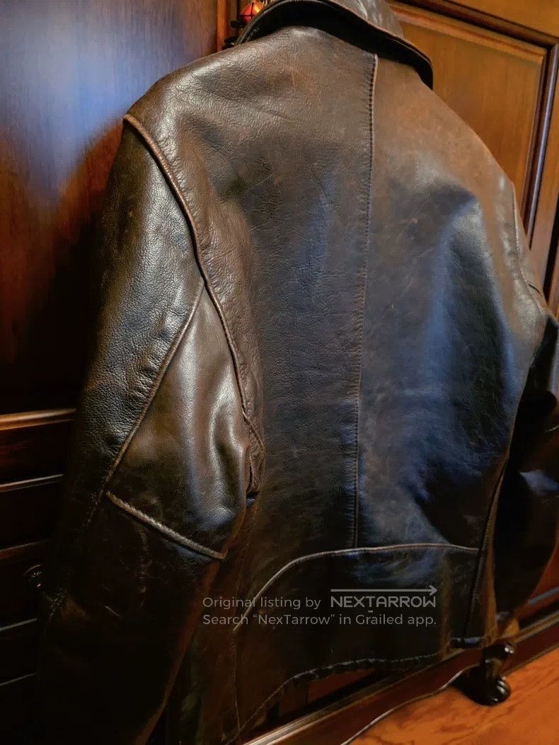 Schott Schott Motorcycle leather coat Size US L / EU 52-54 / 3 - 3 Thumbnail