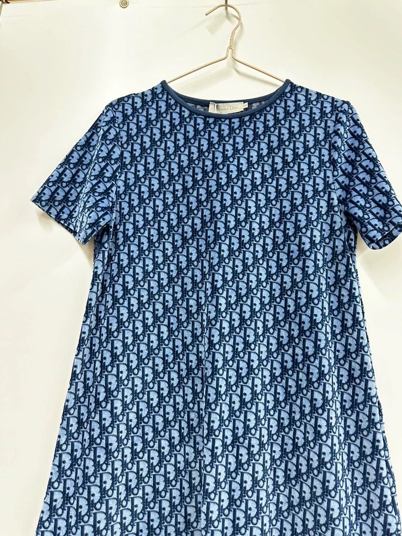 Dior Dior Full-print dress Size L / US 10 / IT 46 - 5 Thumbnail