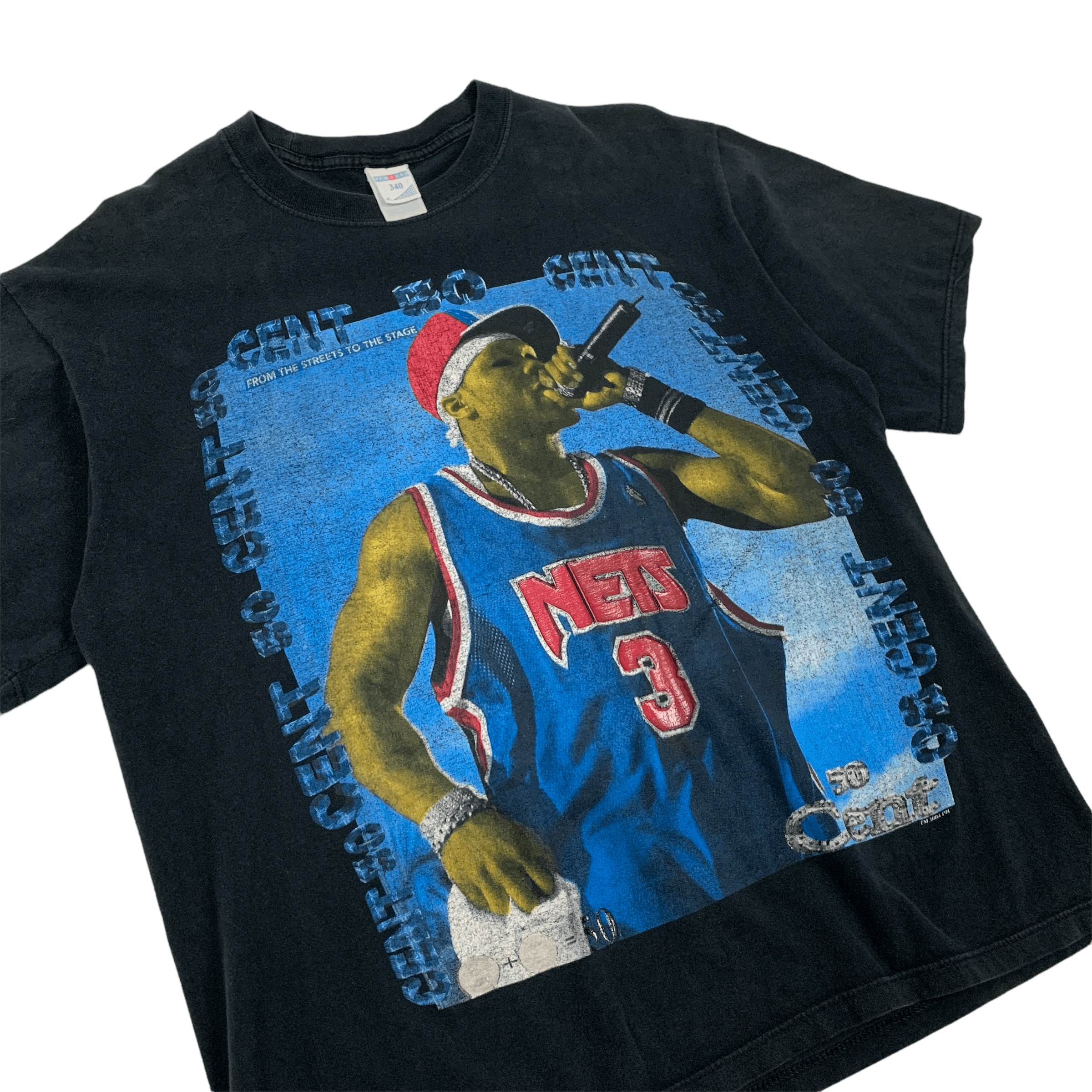 Rap Tees 2004 50 Cent Rap Tee - Size XL Size US XL / EU 56 / 4 - 3 Thumbnail