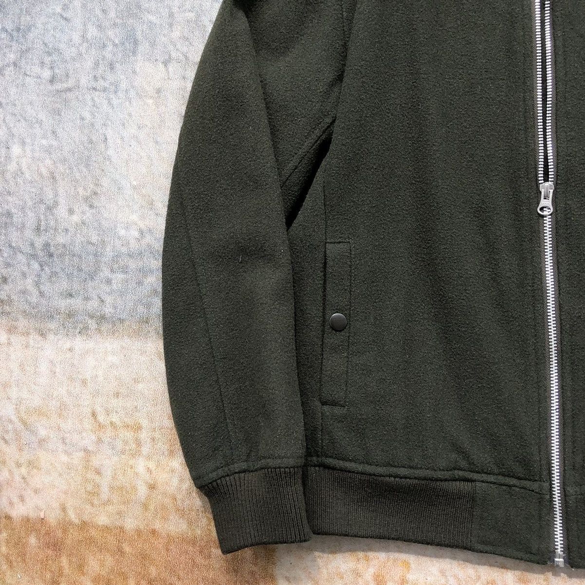 RAGEBLUE Rageblue Australian Merino Wool Ma-1 Blouson Bomber Jacket Size US L / EU 52-54 / 3 - 7 Thumbnail