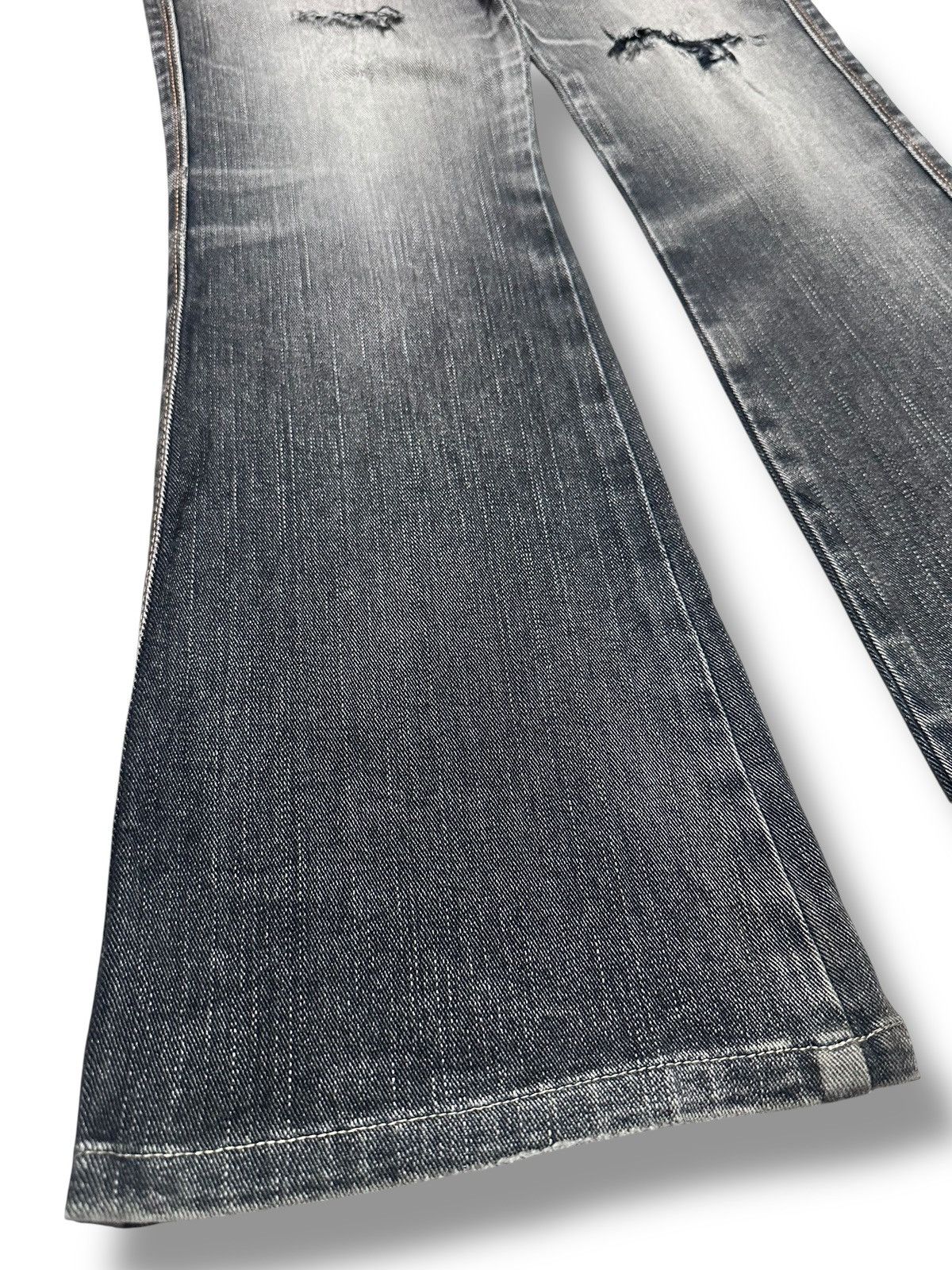 Edwin Something x Edwin Vienus Jean Vintage Distressed Bootcut Size US 28 / EU 44 - 9 Thumbnail