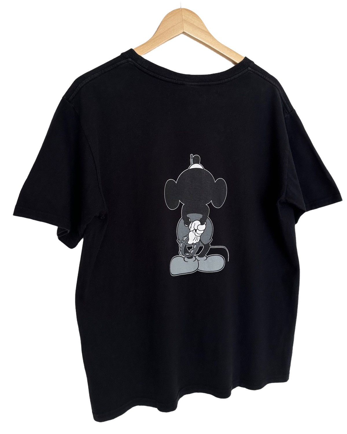 Number (N)ine × Vintage Number (N)ine Rare Mickey Singing Black Tee size 4 Size US L / EU 52-54 / 3 - 3 Thumbnail
