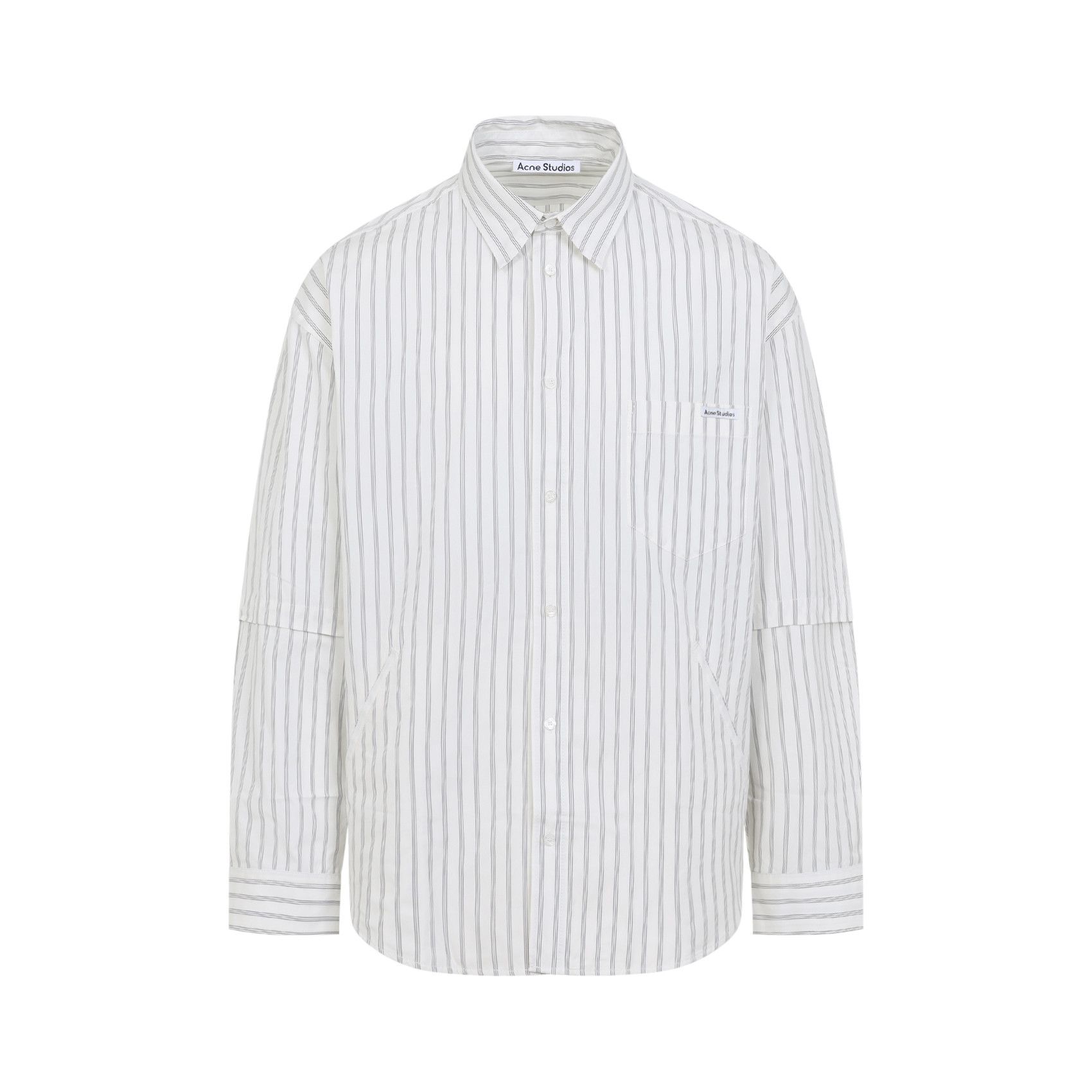 Acne Studios Acne Studios Double Sleeve Shirt Size US L / EU 52-54 / 3 - 1 Thumbnail