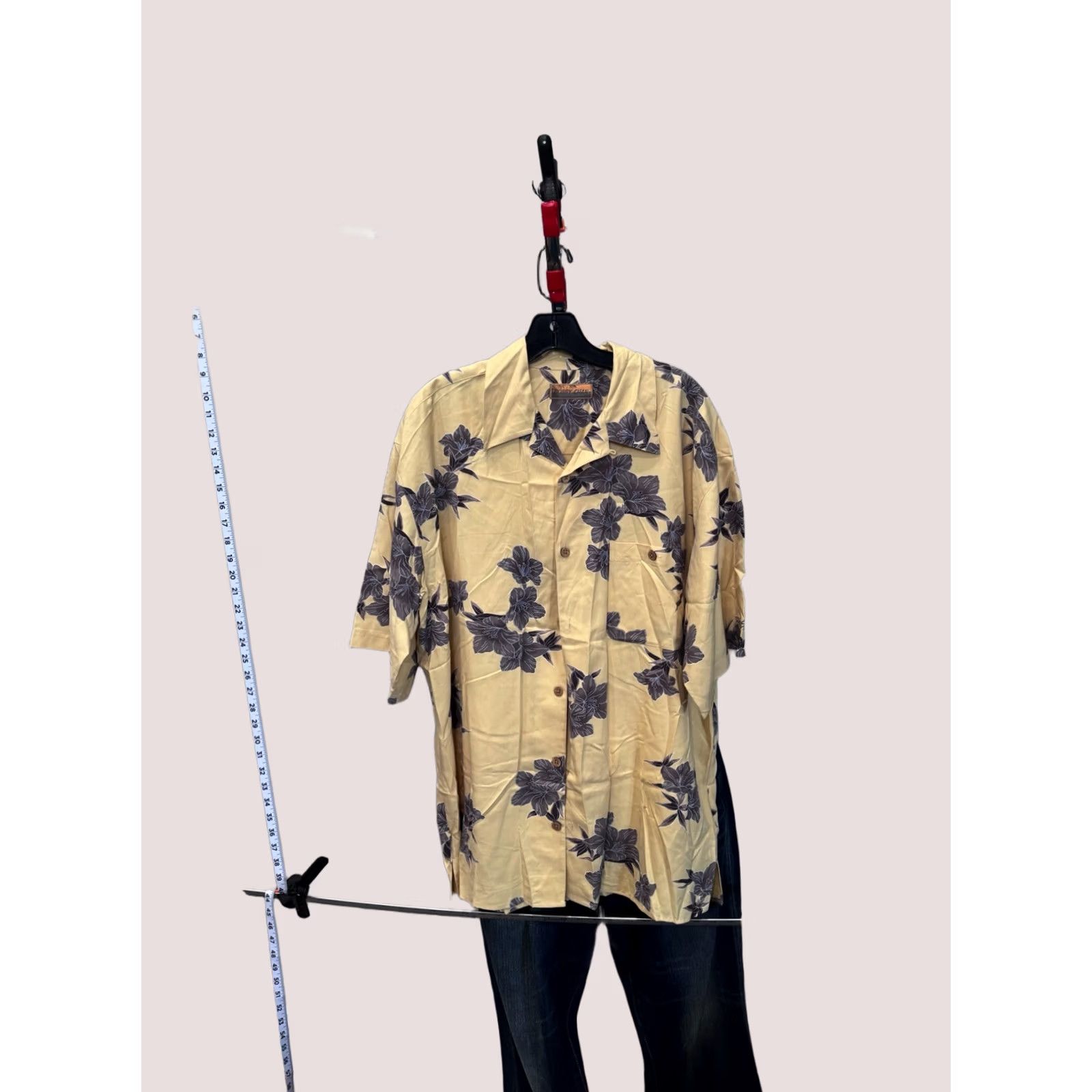 Vintage Bobby Chan Silk Bold Floral Short Sleeve Shirt Hawaiian XL Mens Size US XL / EU 56 / 4 - 1 Thumbnail