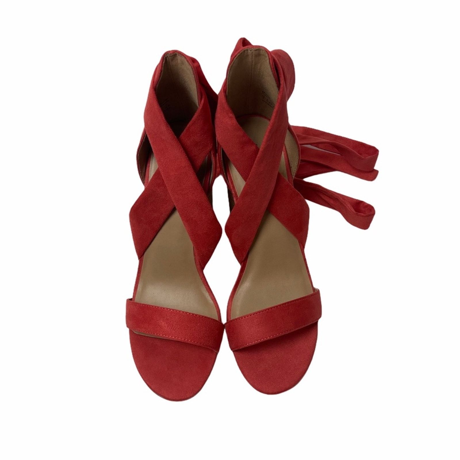 Call It Spring Call It Spring Defuria Sandal Orange Faux Suede 7M Size US 7 / IT 37 - 10 Thumbnail