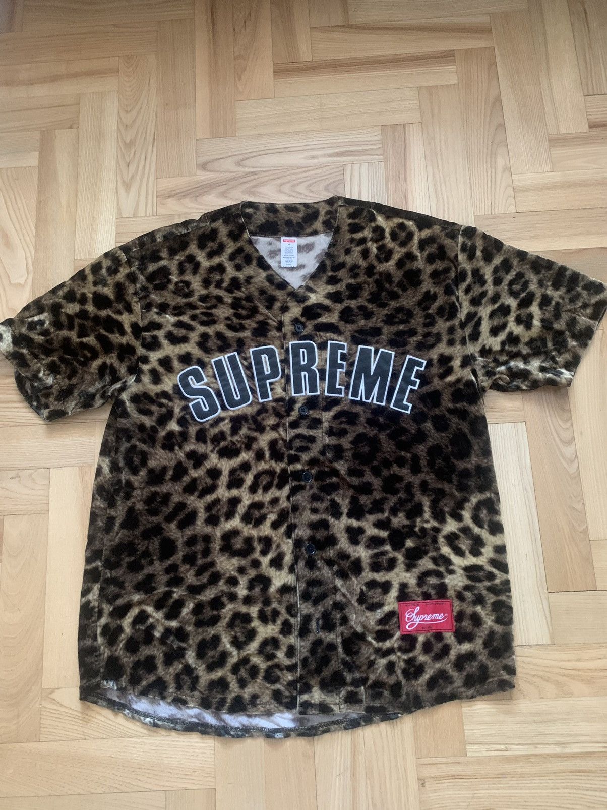 Mitchell & Ness × Supreme Supreme FW23 Wool Baseball Jersey | Grailed