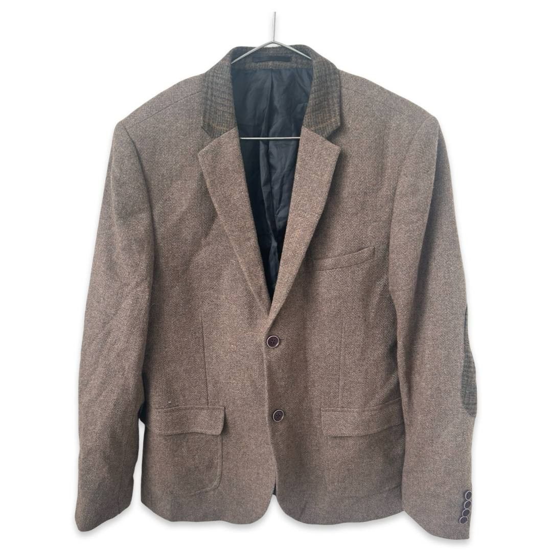 Topman Topman wool elbow patches blazer #1201 Size US L / EU 52-54 / 3 - 1 Thumbnail