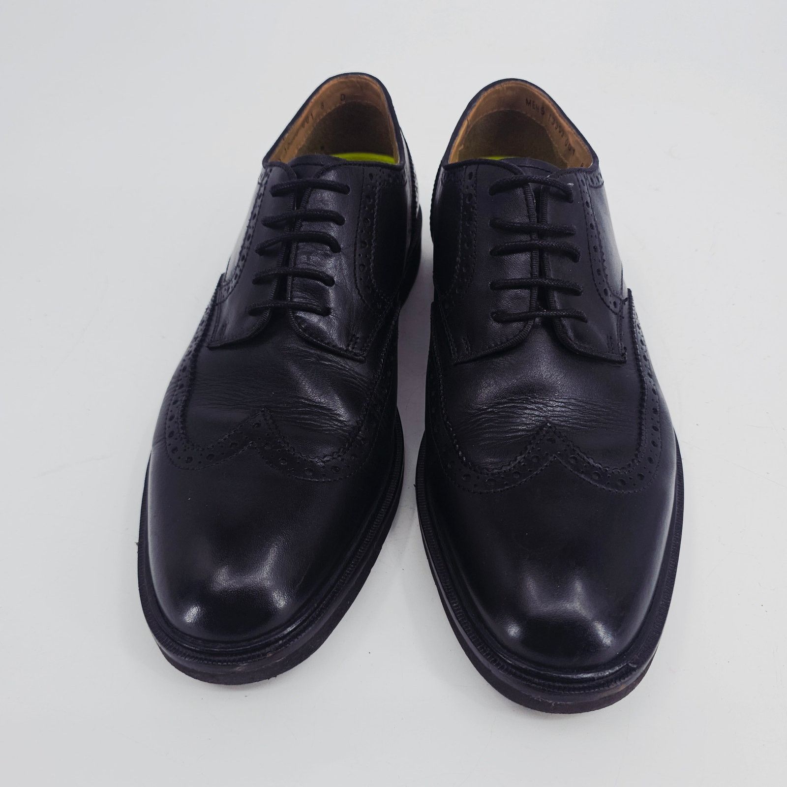 Florsheim Florsheim CT Network Wing Tip Oxford Black Leather Shoe 8 D Size US 8 / EU 41 - 2 Thumbnail