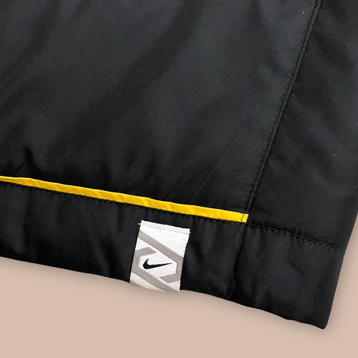 Nike OG 2000's Nike Fit Storm Black&Yellow Hoodie Size US L / EU 52-54 / 3 - 16 Thumbnail