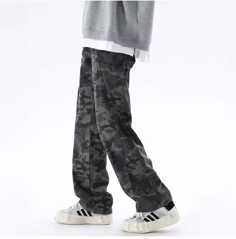 Jean Camo Denim Pant Size US 31 - 7 Thumbnail