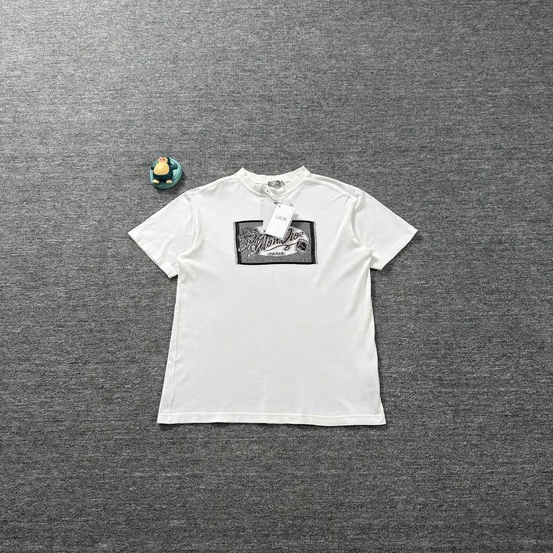 Dior Dior Cotton White Men's T-Shirt 0089 Size US S / EU 44-46 / 1 - 1 Thumbnail